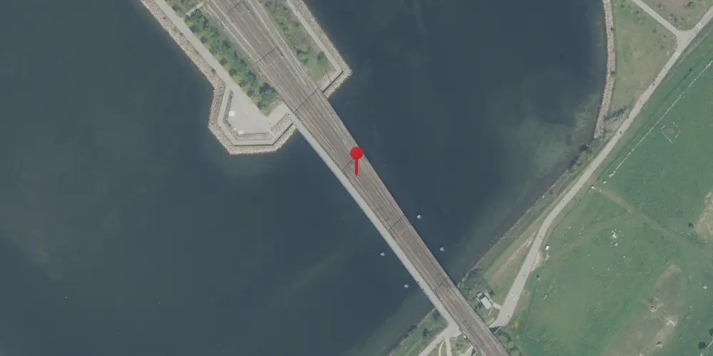 Historisk kort over Kalvebod Teknisk Station