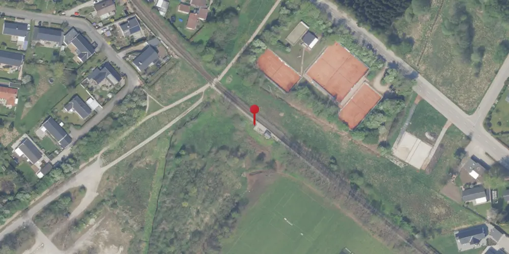 Historisk kort over Karinebæk Trinbræt Historisk kort over Karinebæk Trinbræt