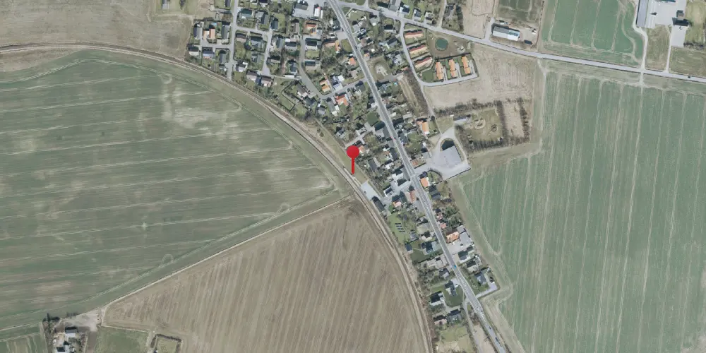 Historisk kort over Klinkby Trinbræt