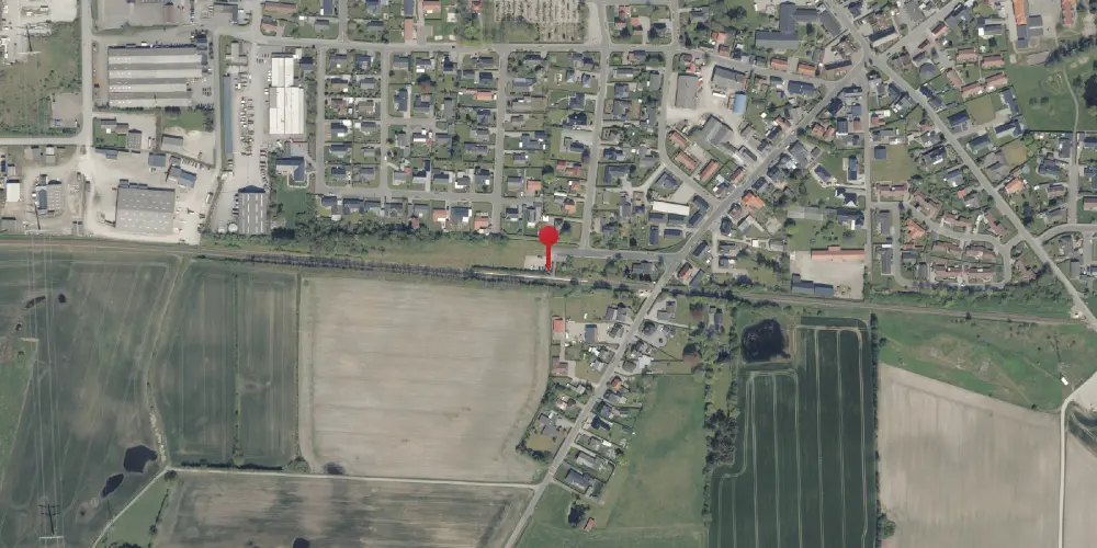 Historisk kort over Kliplev Trinbræt