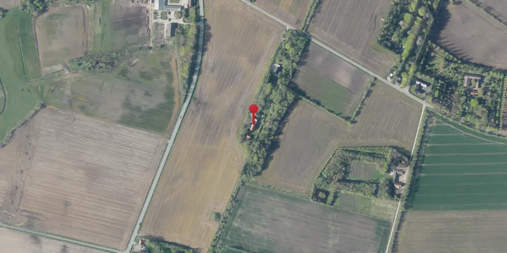 Historisk kort over Kongsholm Station