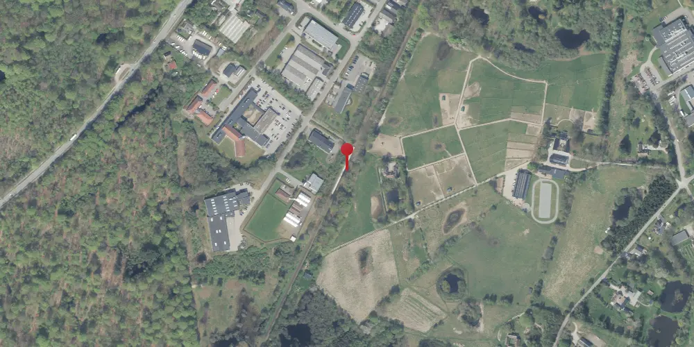 Historisk kort over Kratbjerg Trinbræt