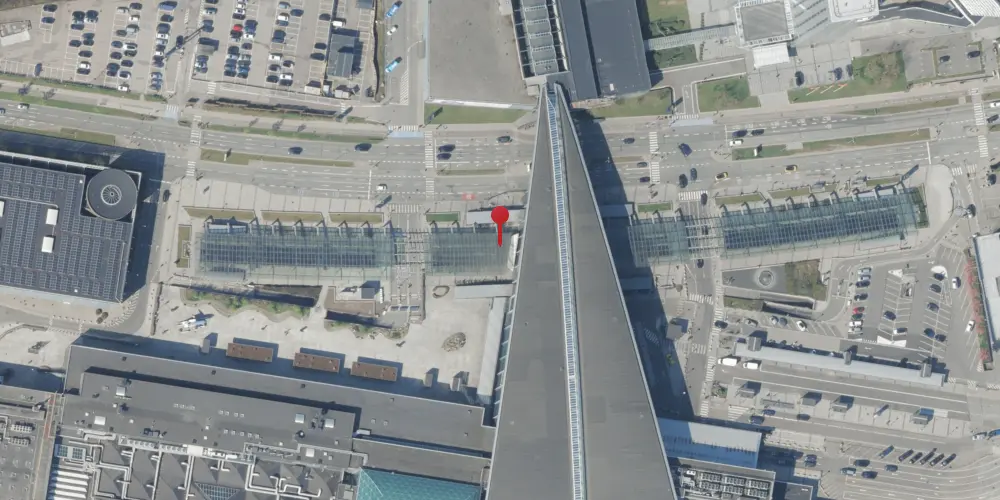 Historisk kort over Københavns Lufthavn Station Historisk kort over Københavns Lufthavn Station