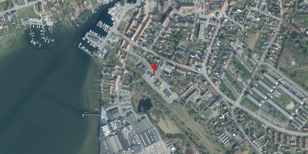 Historisk kort over Skælskør Station Historisk kort over Skælskør Station