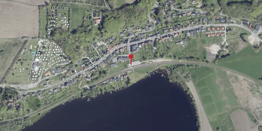 Historisk kort over Laven Trinbræt