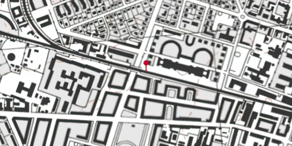 Historisk kort over Lindevang S-togstrinbræt Historisk kort over Lindevang S-togstrinbræt