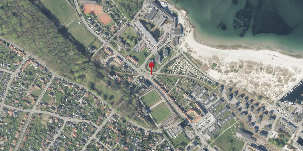 Historisk kort over Marienlyst Trinbræt