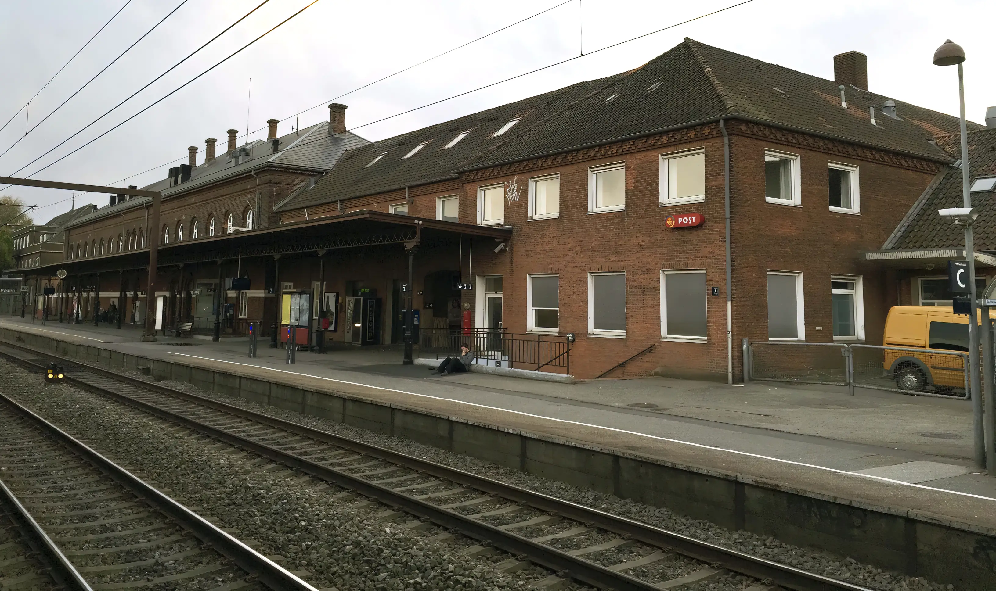 Billede af Kolding Banegård. Billede af Kolding Banegård.