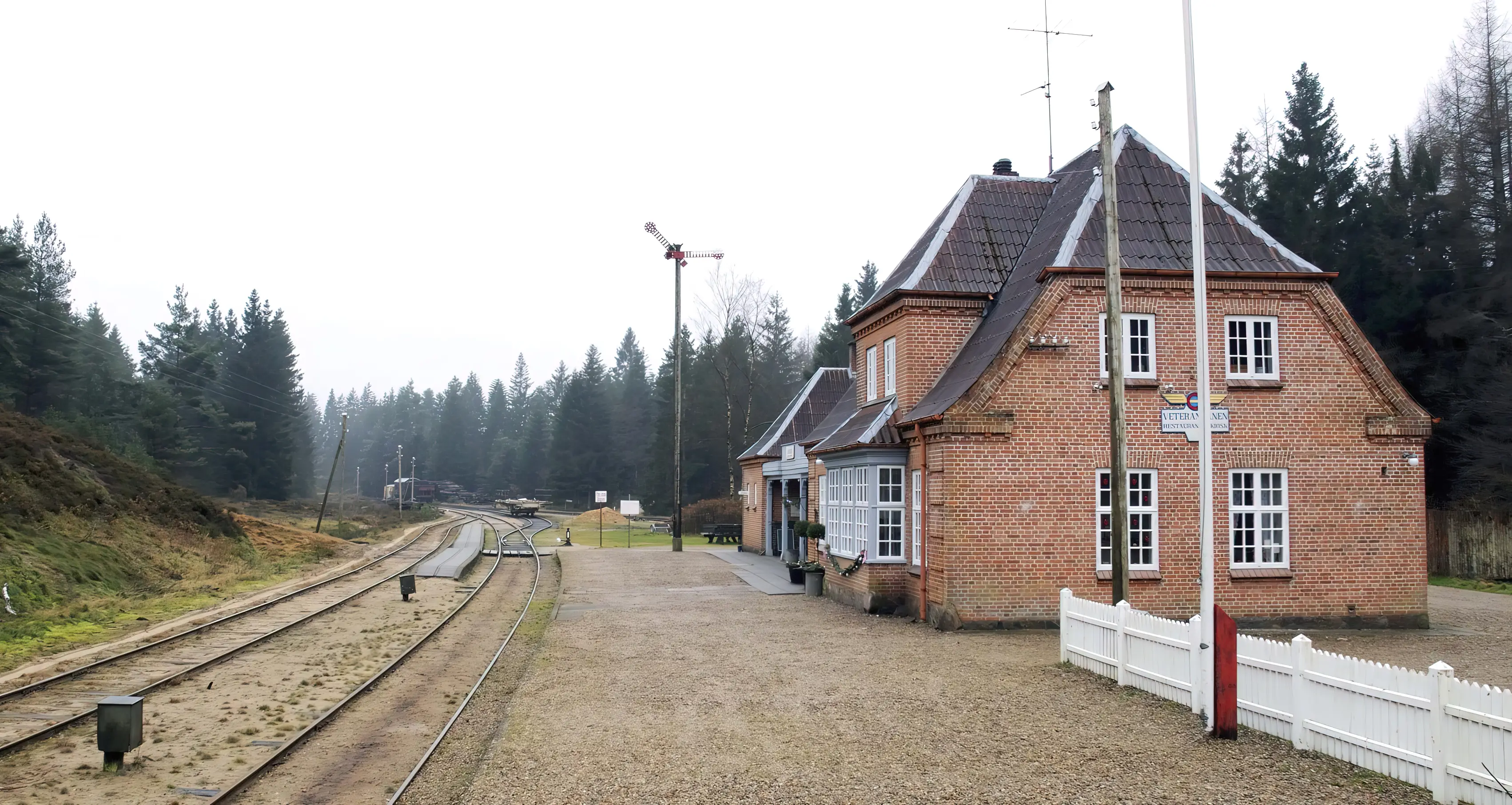 Billede af Vrads Station.