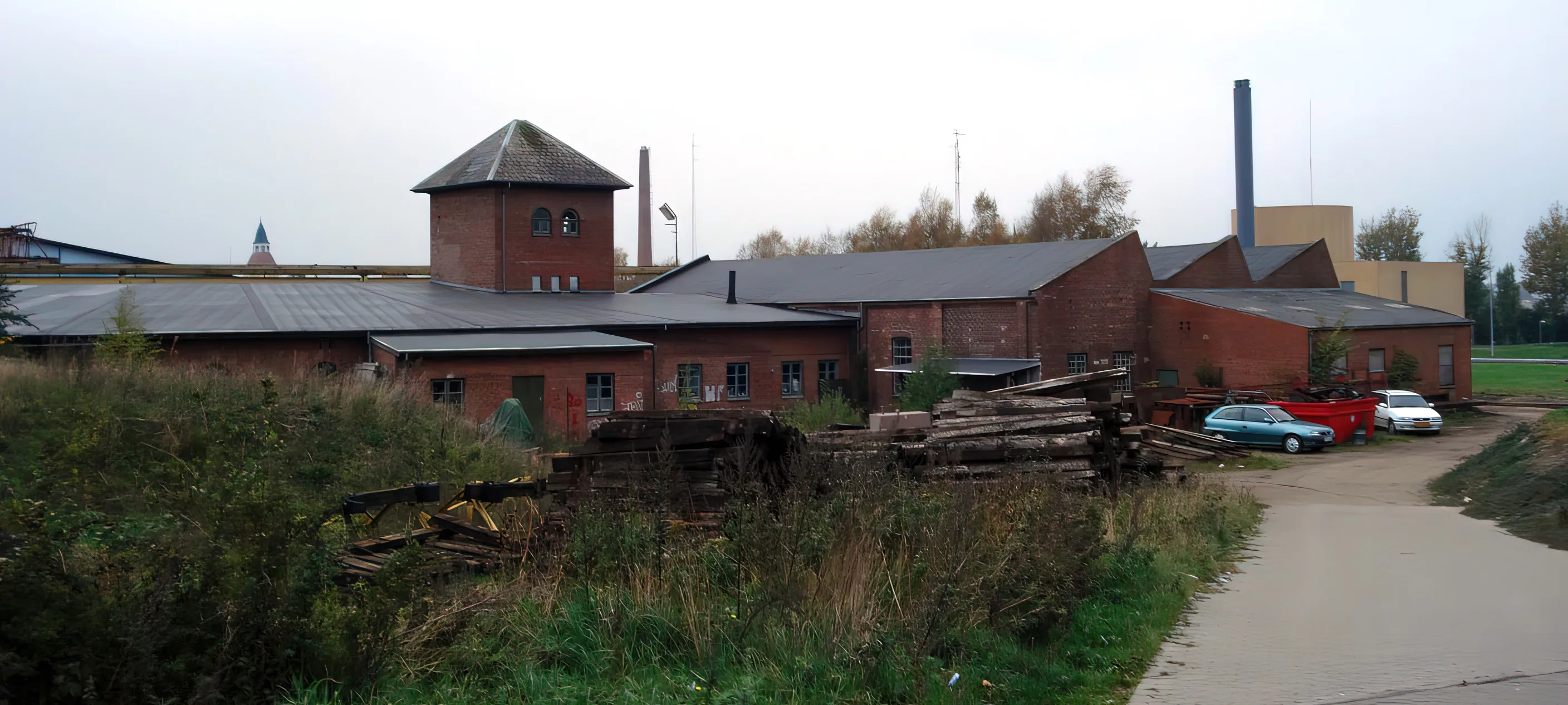 Billede af den gamle remise ved Faaborg Station. Billede af den gamle remise ved Faaborg Station.