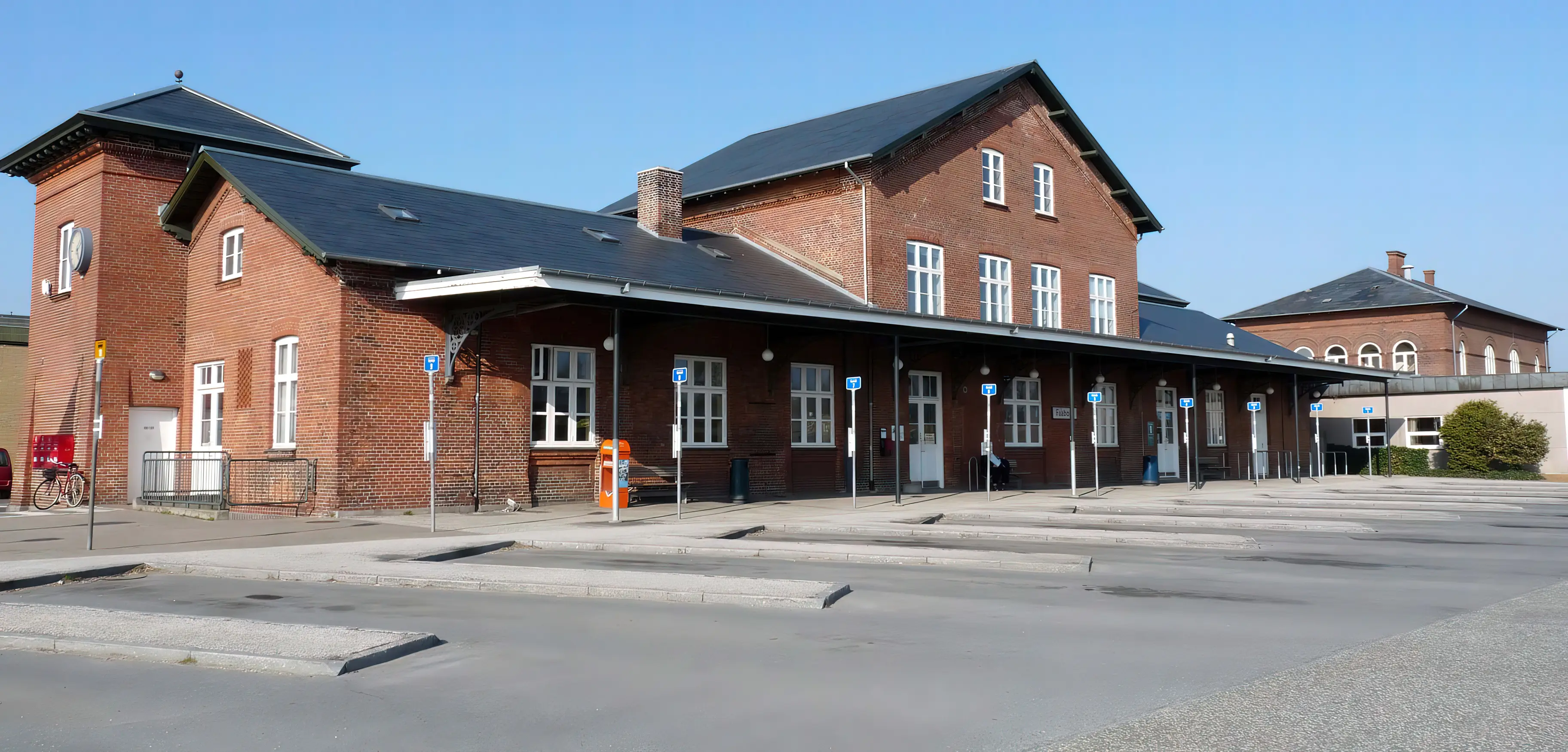 Billede af Faaborg Station. Billede af Faaborg Station.