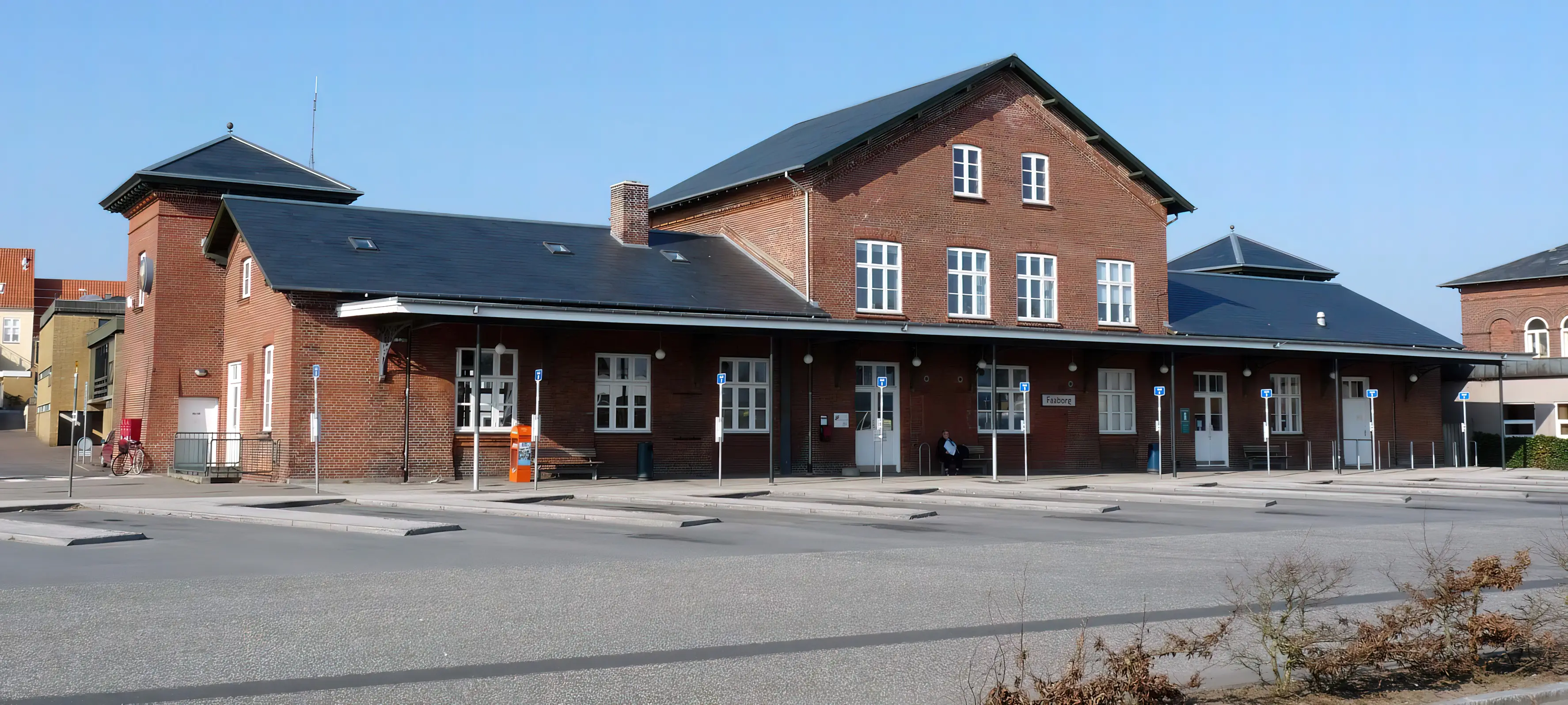 Billede af Faaborg Station. Billede af Faaborg Station.