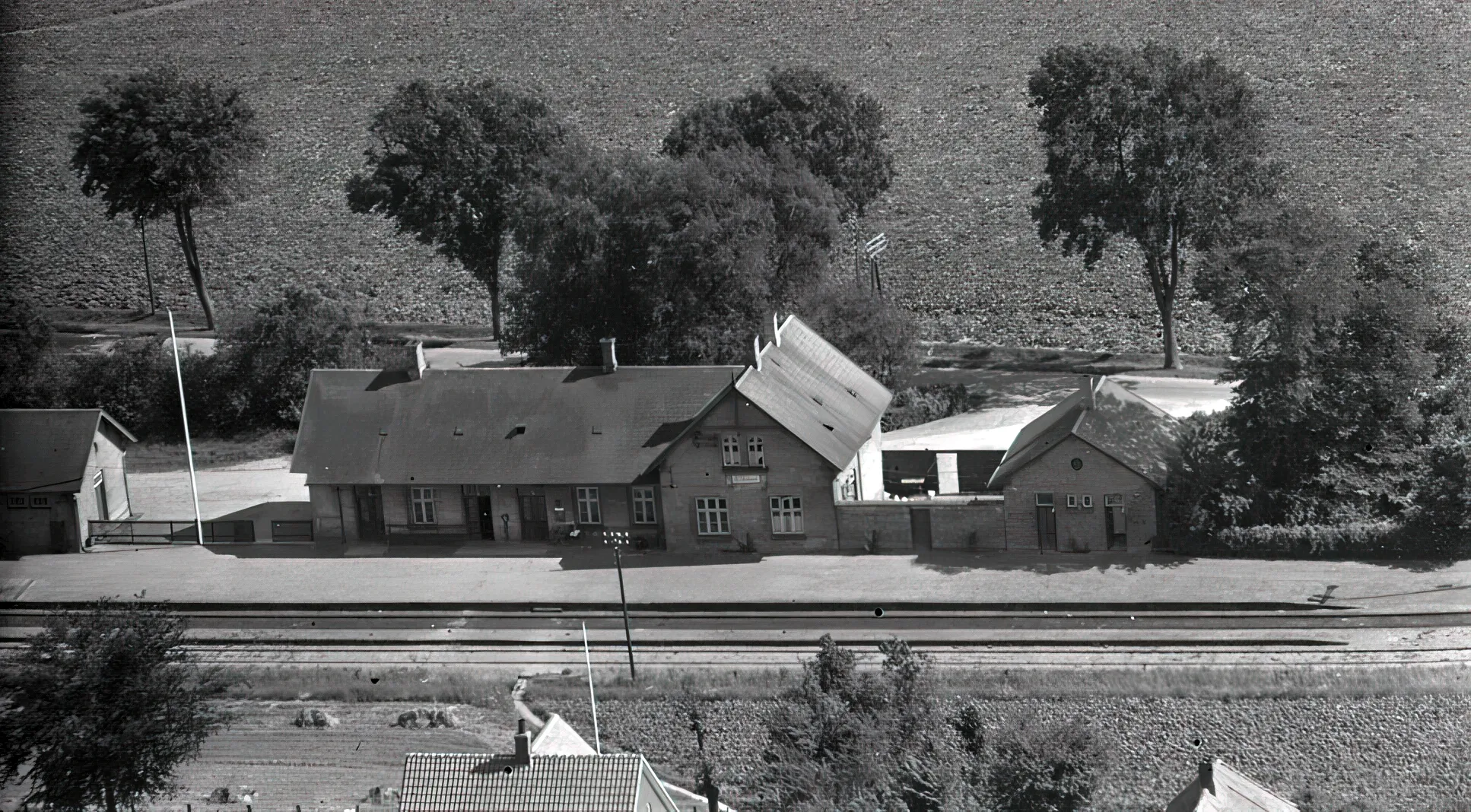 Billede af Ellested Station.