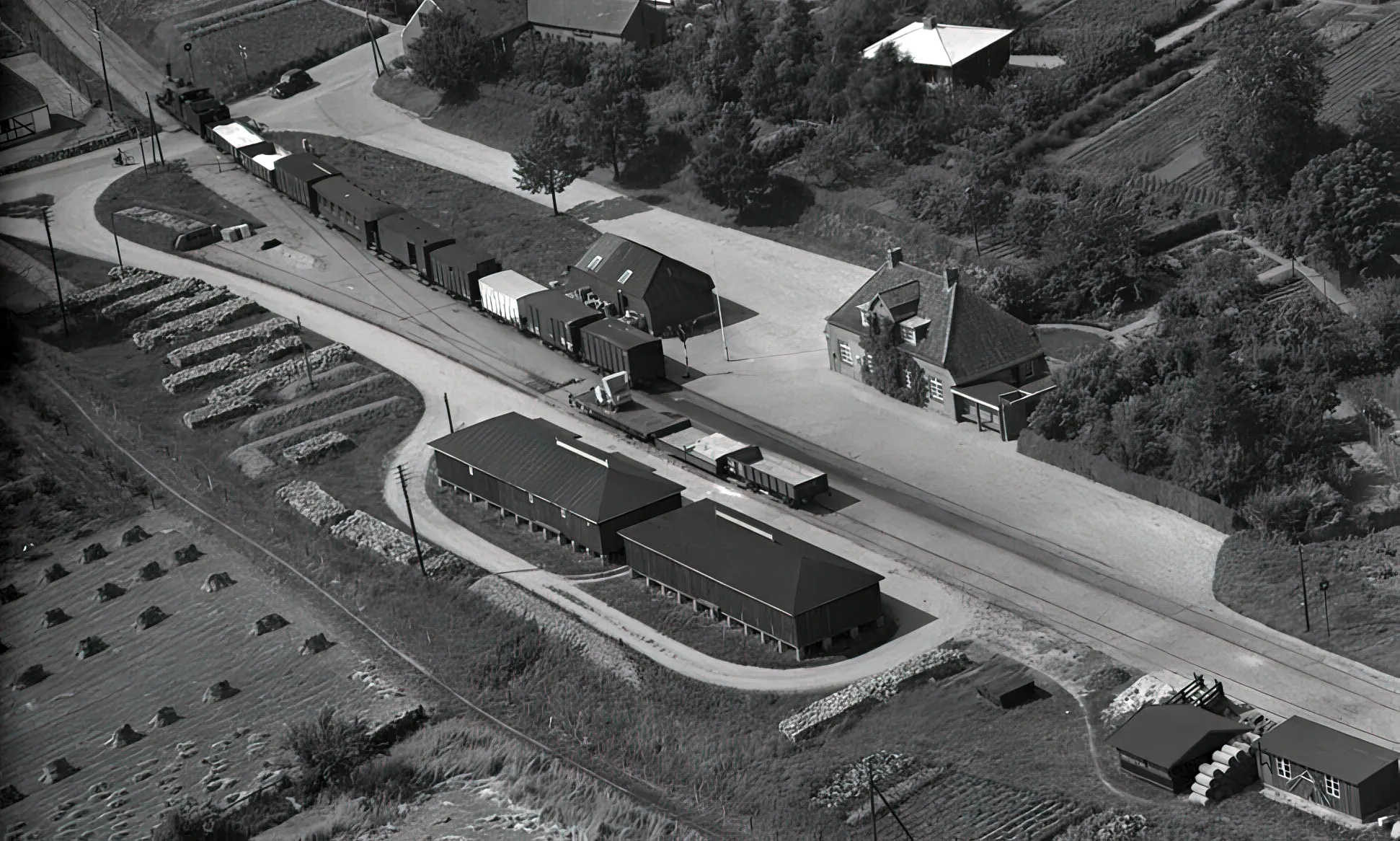 Billede af Ulbølle Station. Billede af Ulbølle Station.