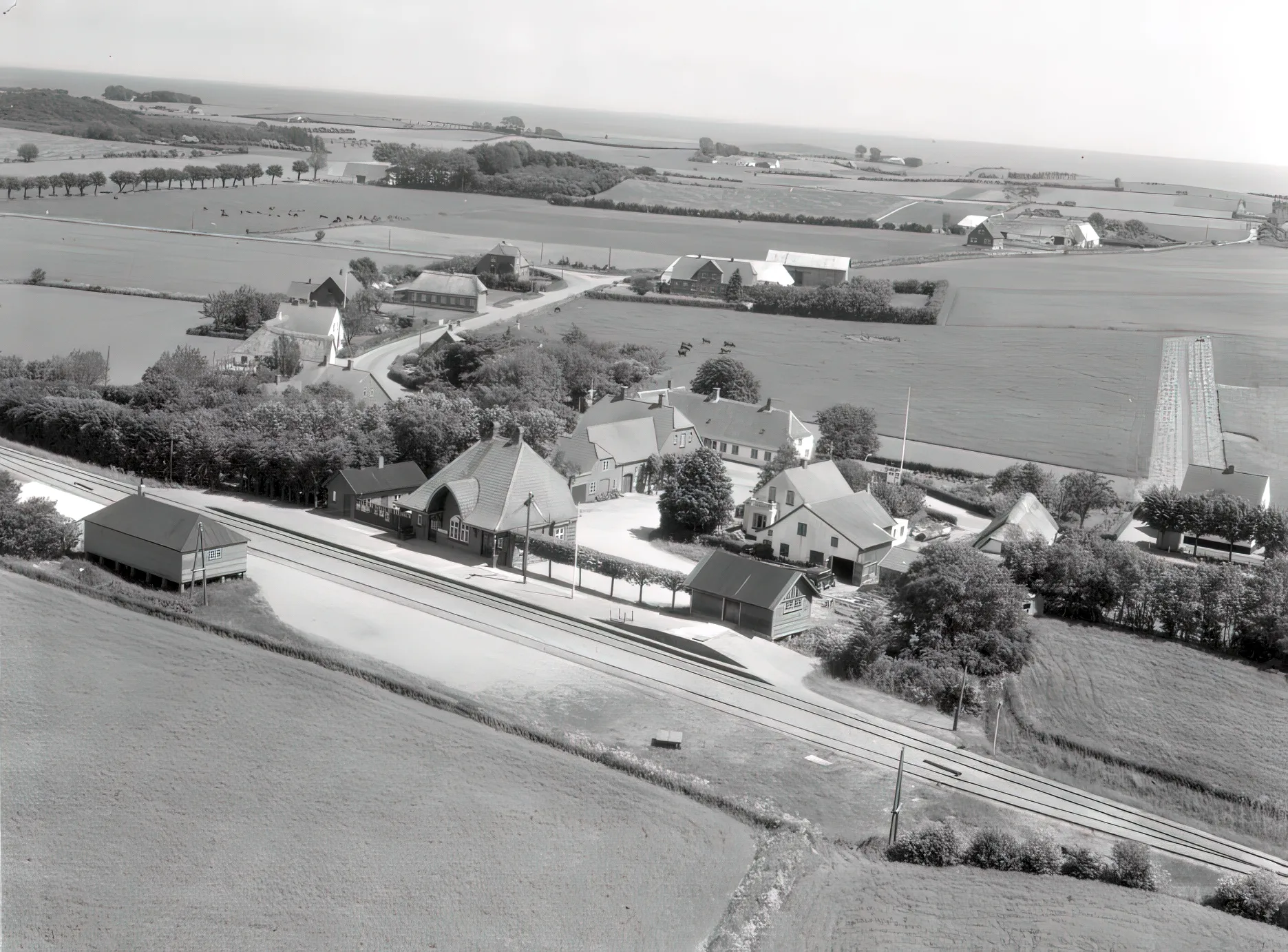Billede af Søndenbro Station. Billede af Søndenbro Station.