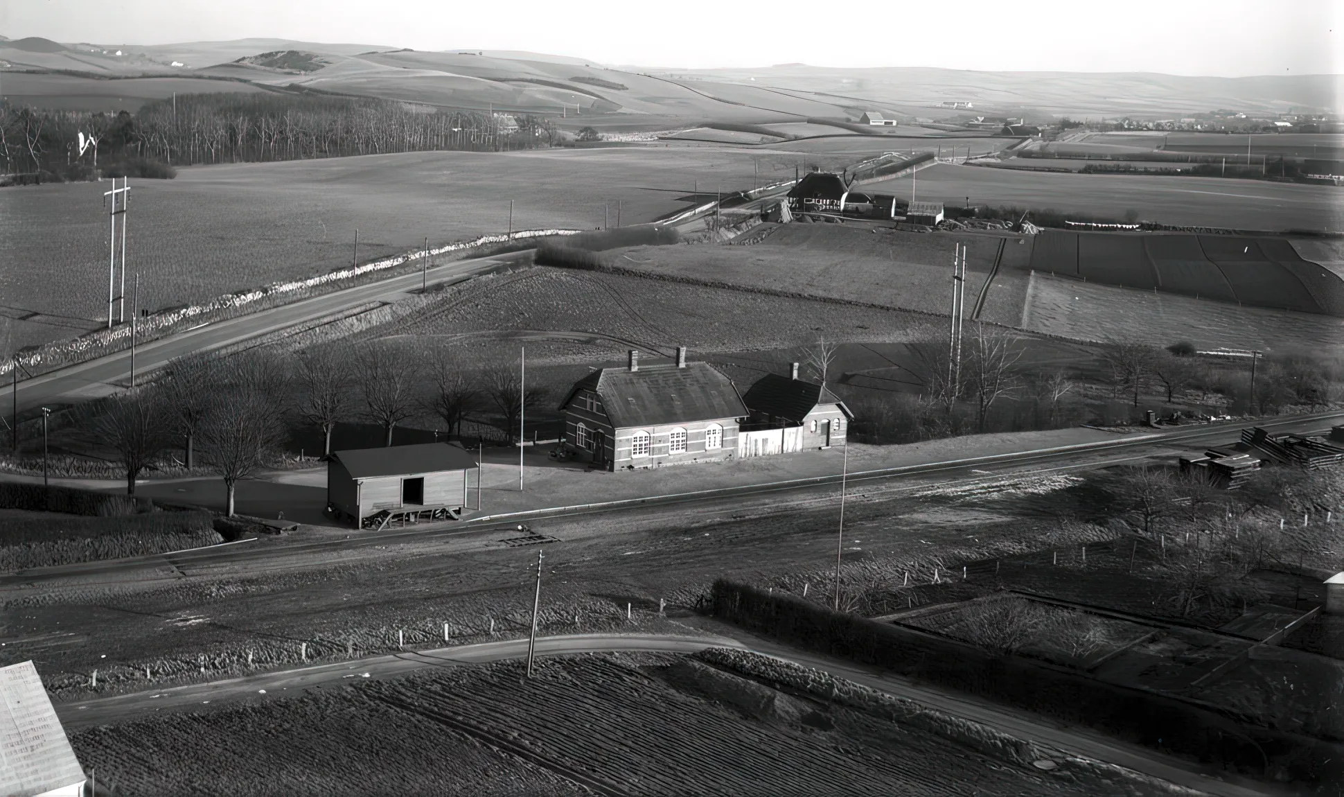 Billede af Stensgaard Station. Billede af Stensgaard Station.