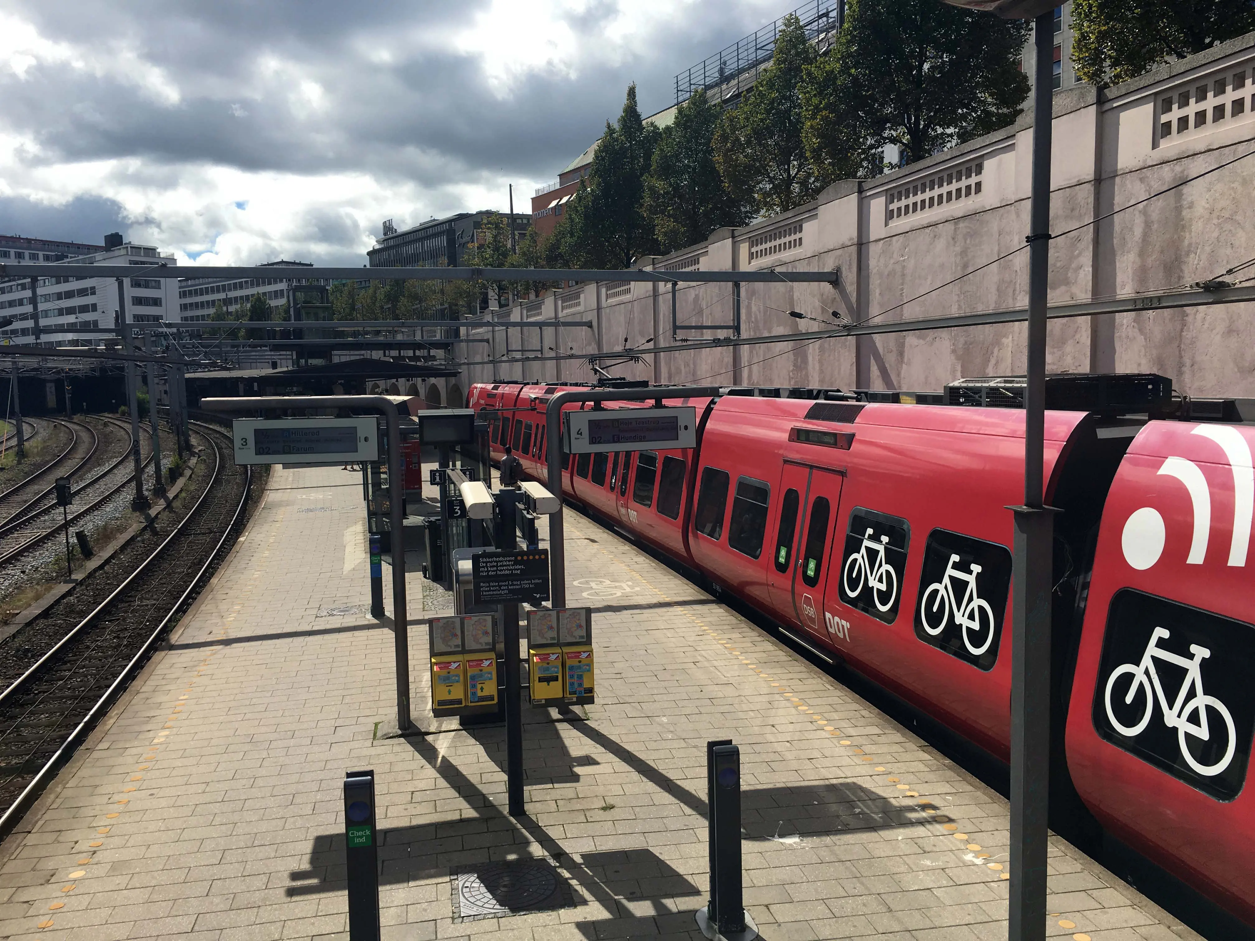 Billede af Vesterport Station.