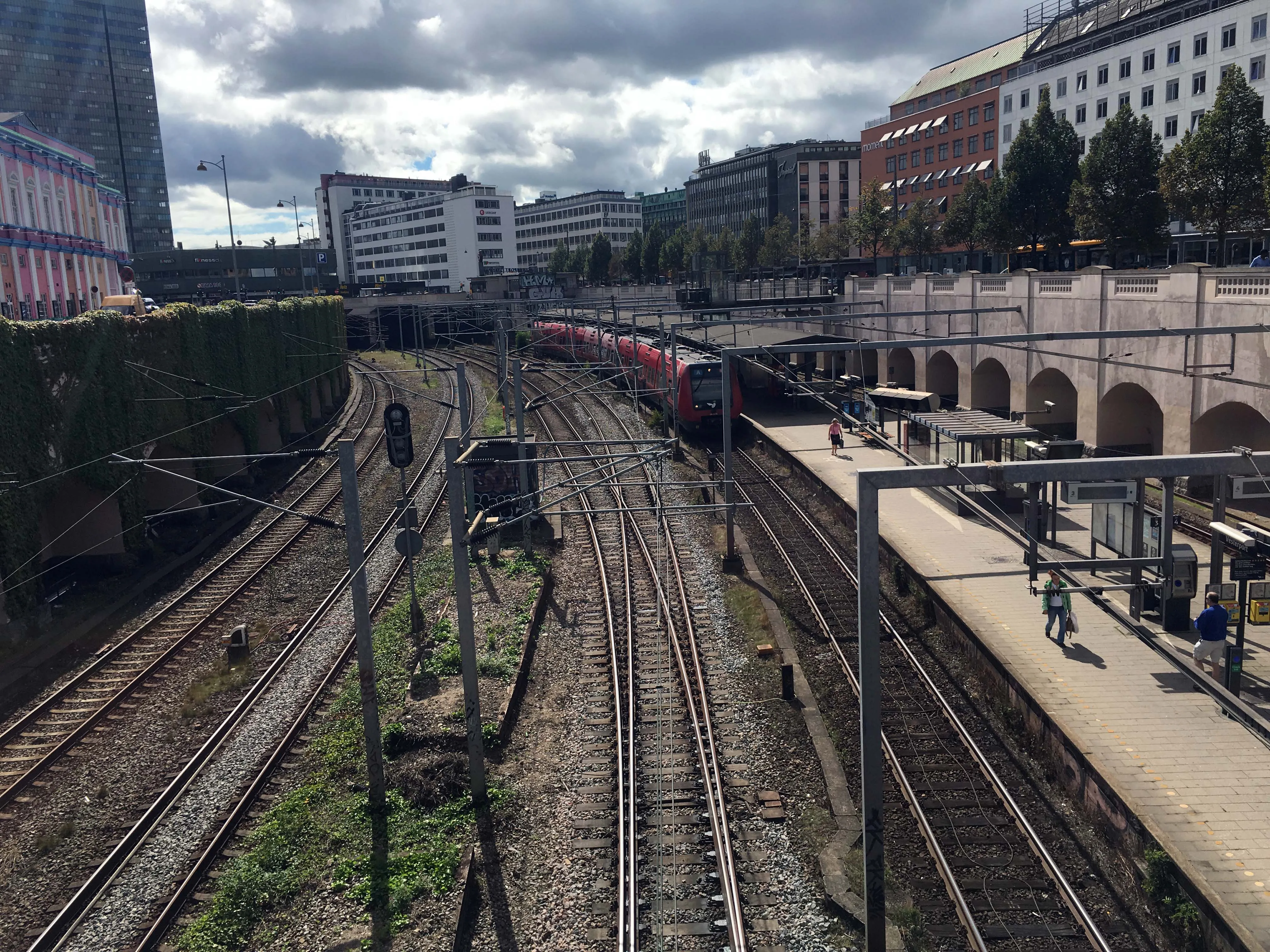 Billede af Vesterport Station.