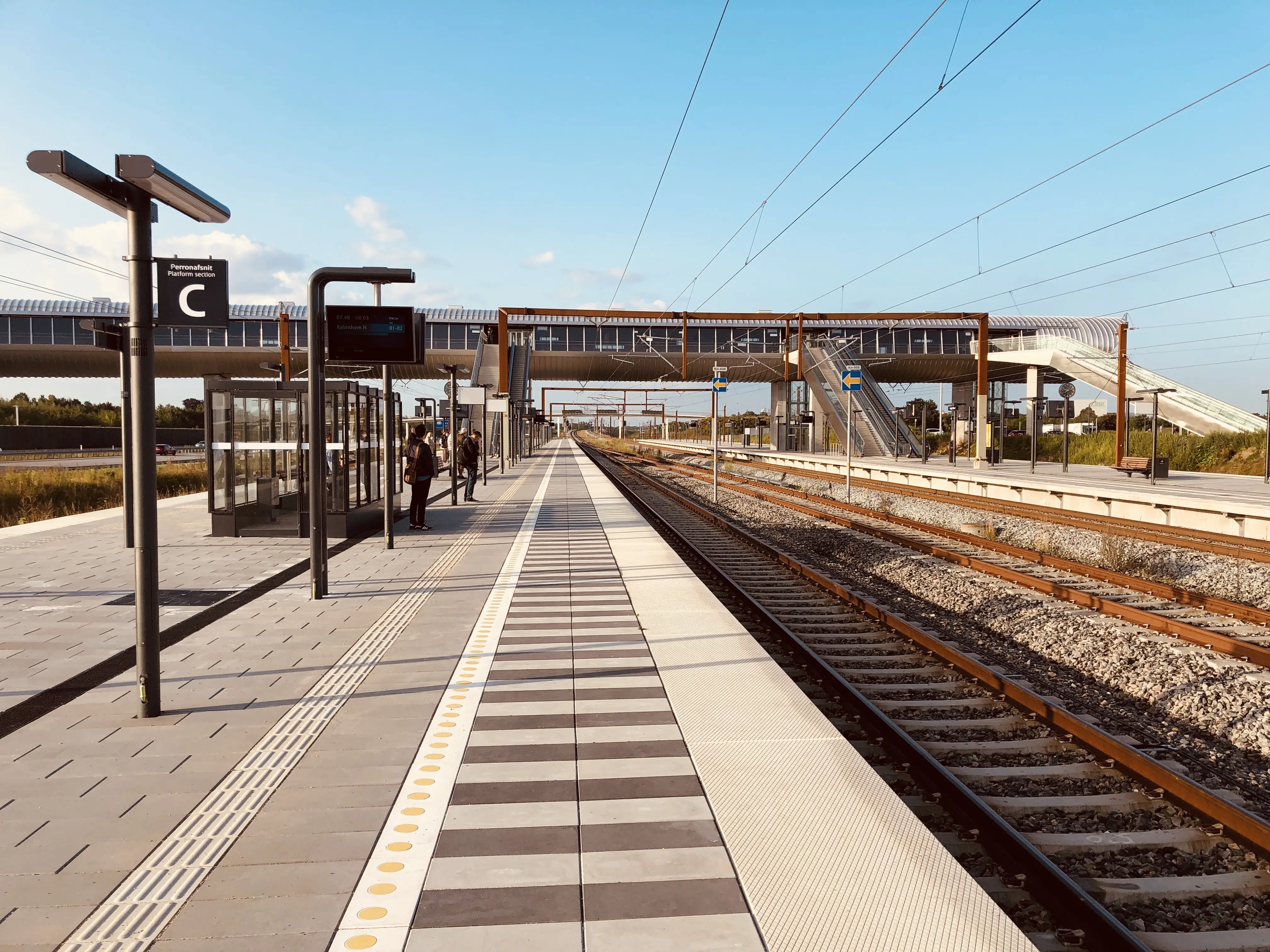 Billede af Køge Nord Trinbræt. Billede af Køge Nord Trinbræt.