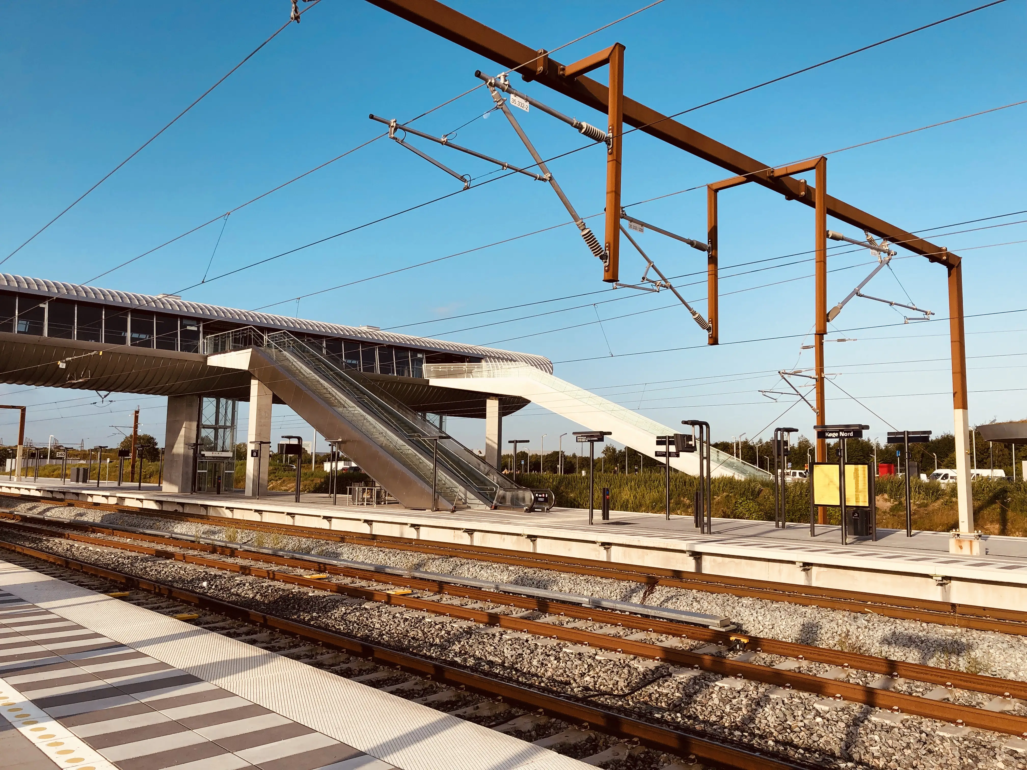 Billede af Køge Nord Trinbræt. Billede af Køge Nord Trinbræt.