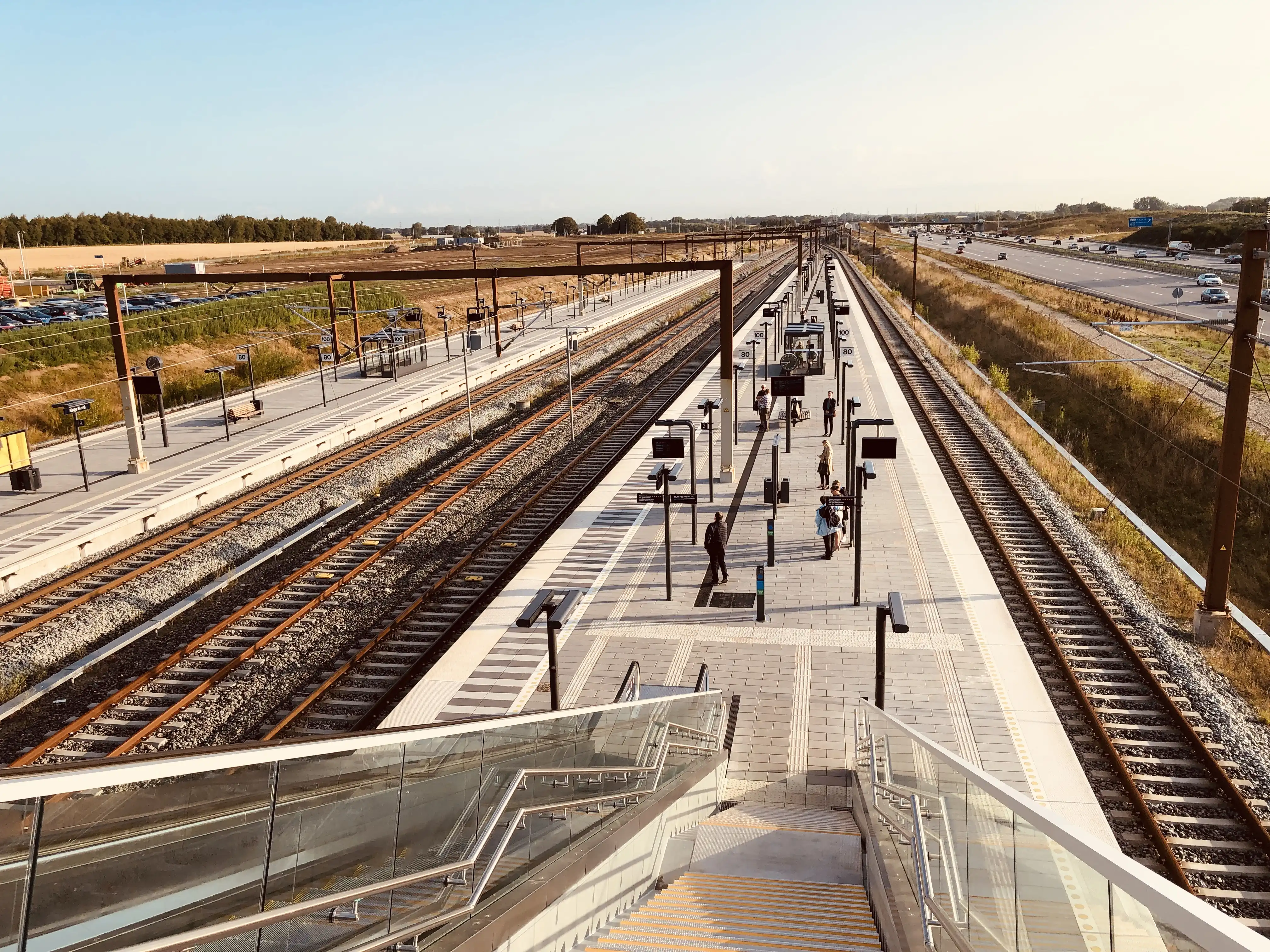 Billede af Køge Nord Trinbræt. Billede af Køge Nord Trinbræt.