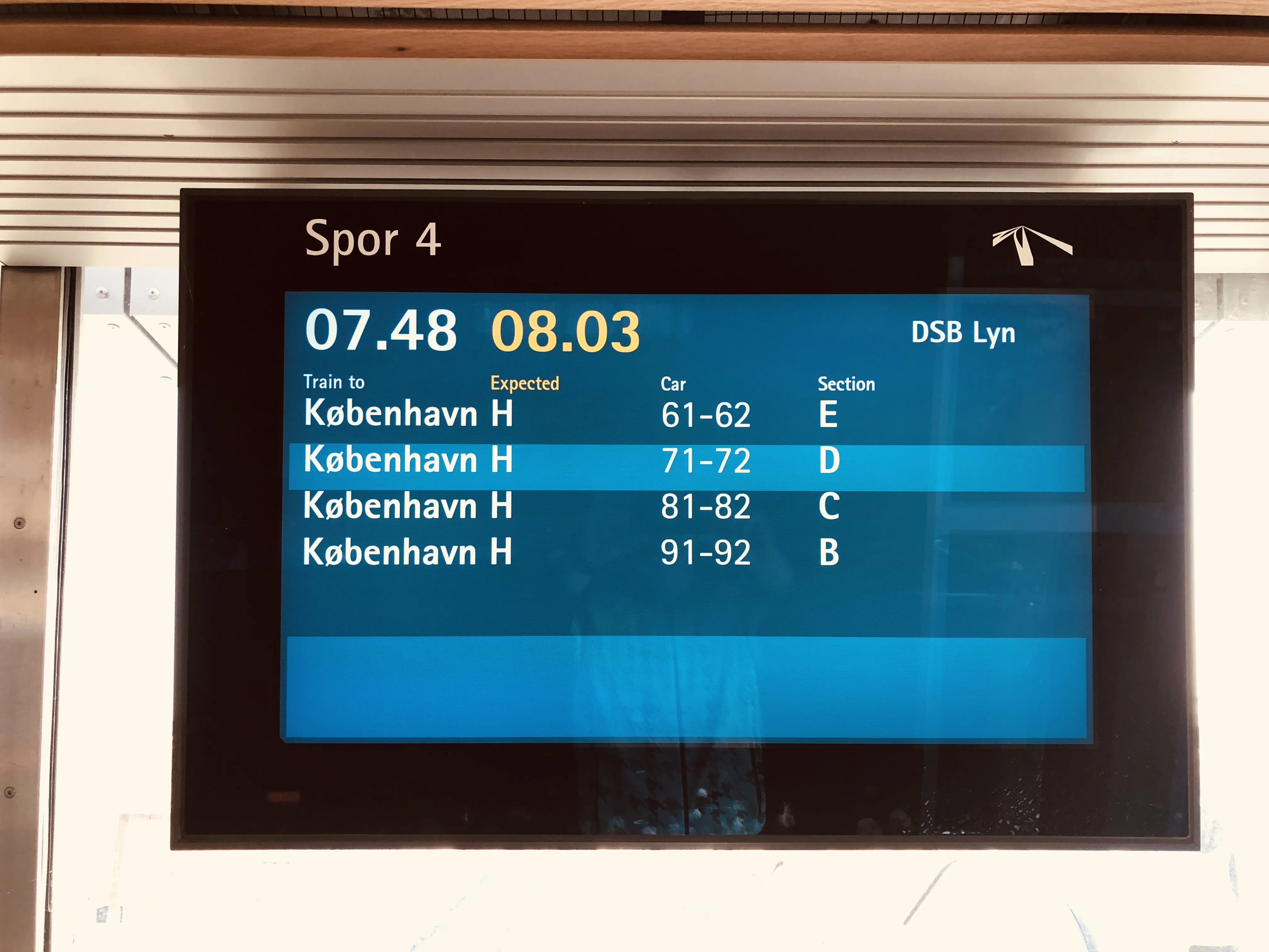 Billede af Køge Nord Trinbræt. Billede af Køge Nord Trinbræt.