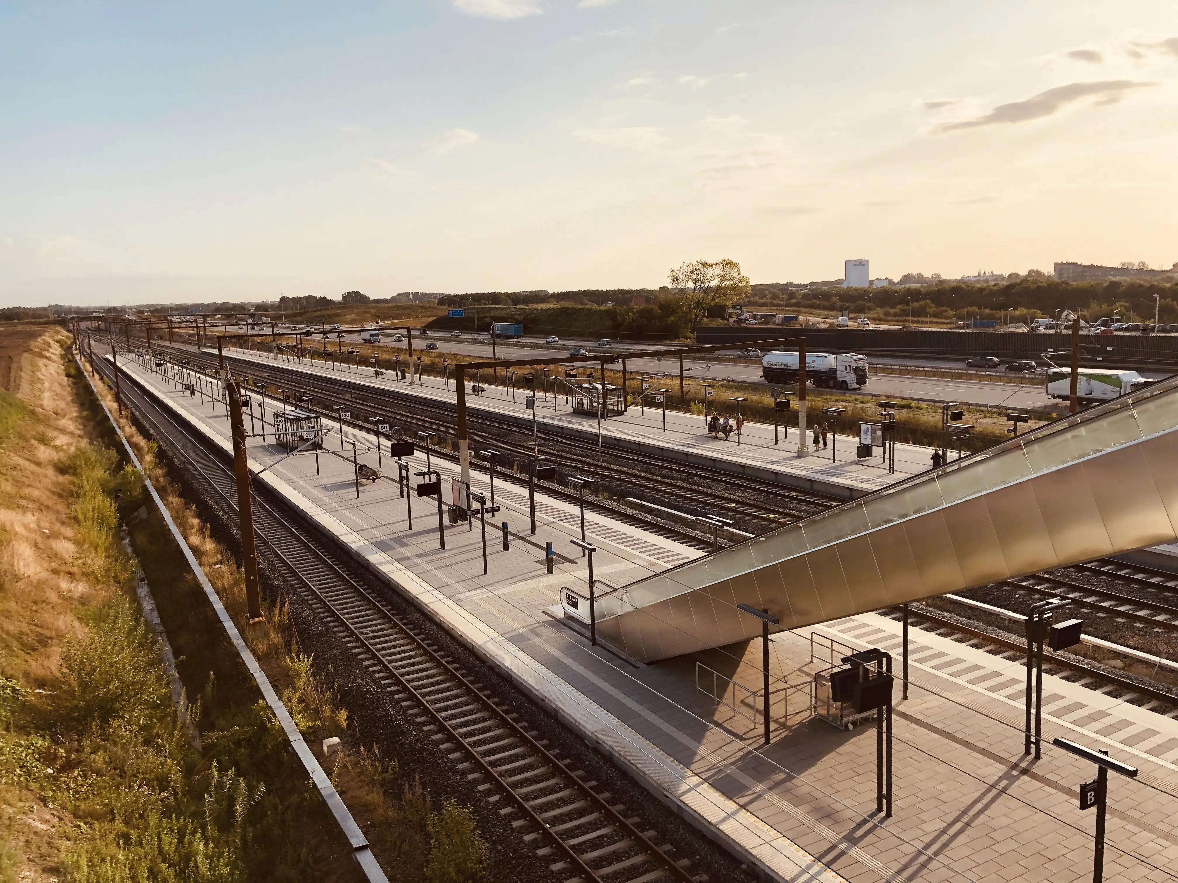 Billede af Køge Nord Trinbræt. Billede af Køge Nord Trinbræt.