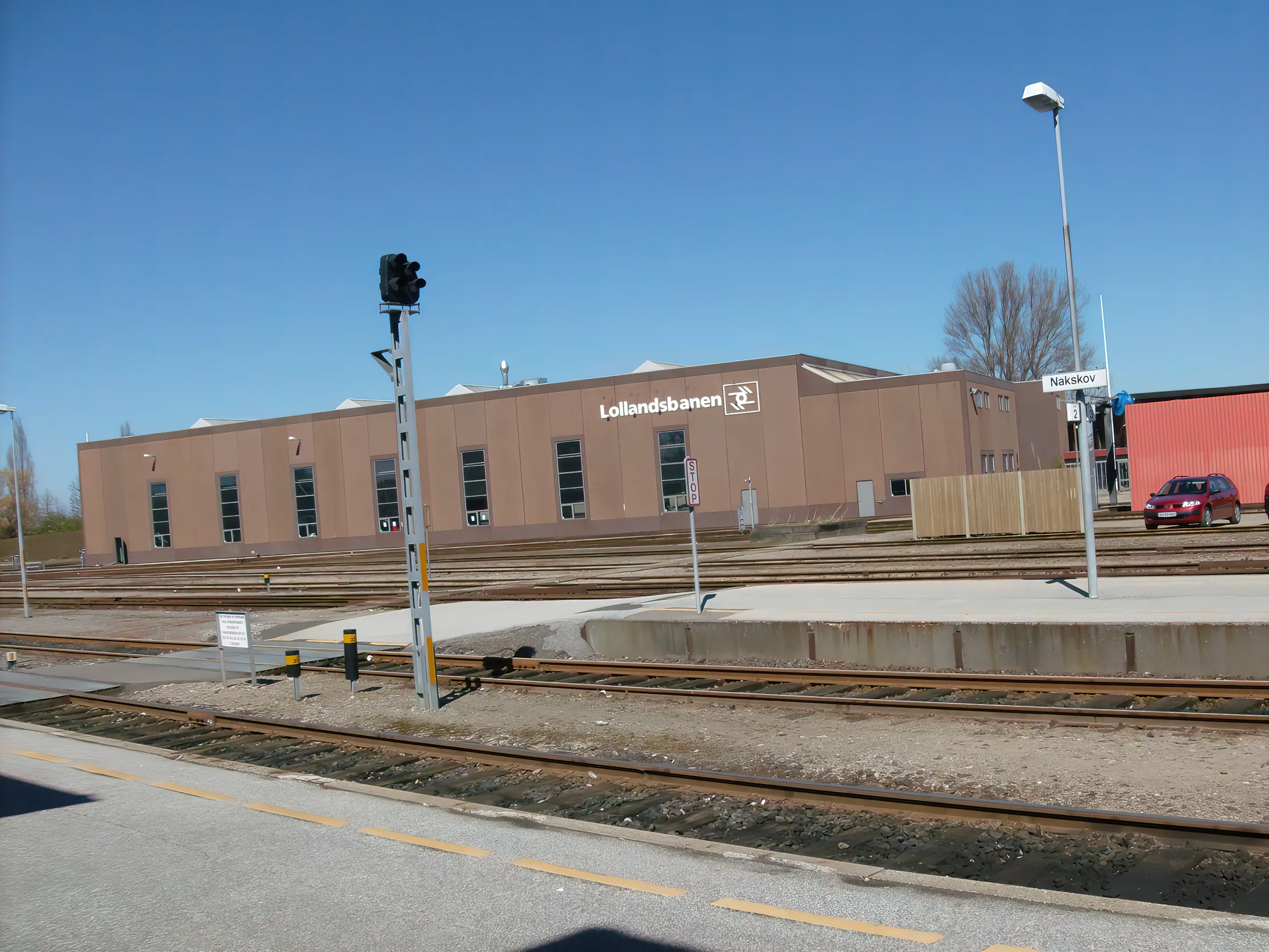 Billede af Nakskov Station.
