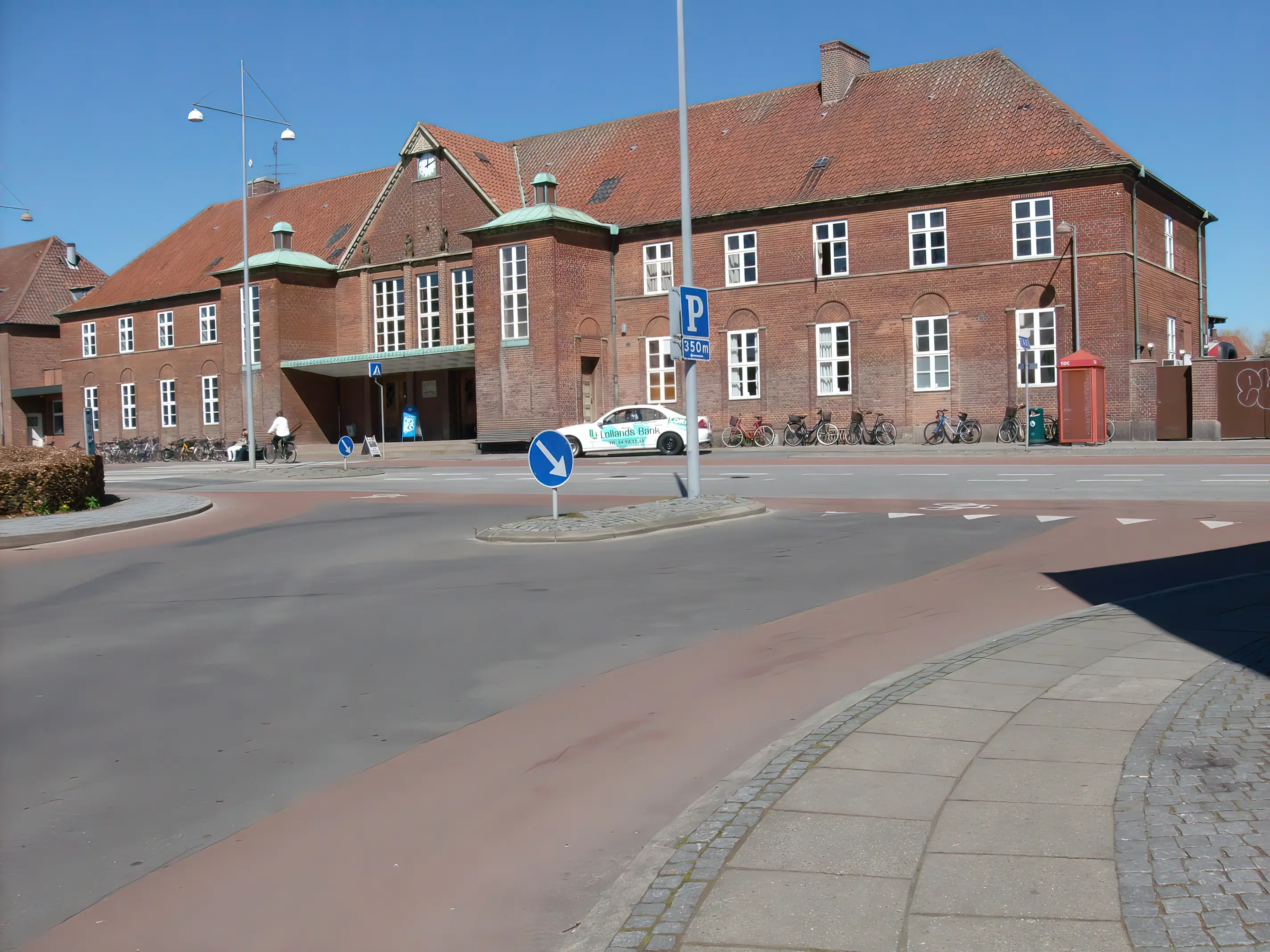 Billede af Nakskov Station.