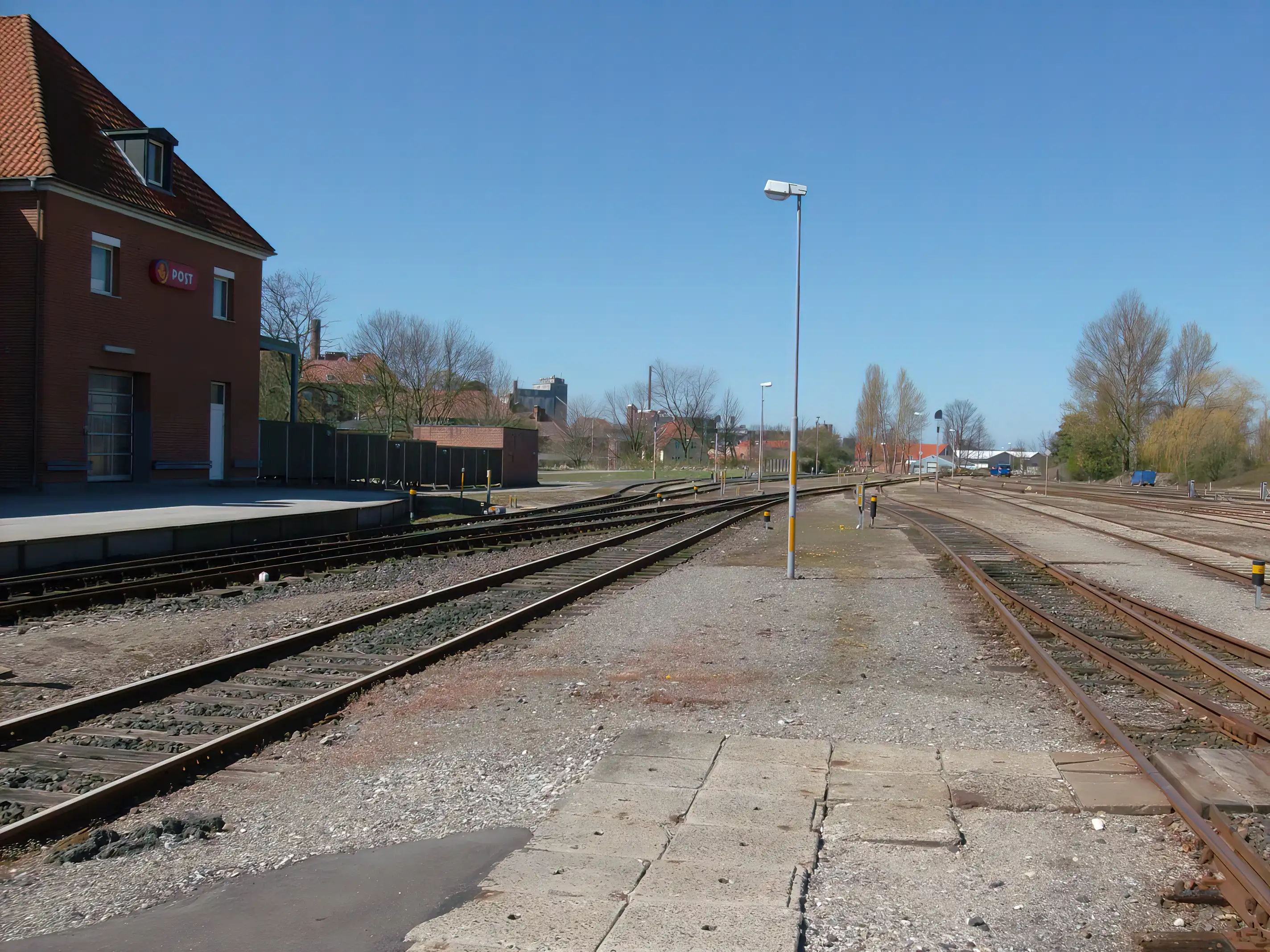 Billede af Nakskov Station.