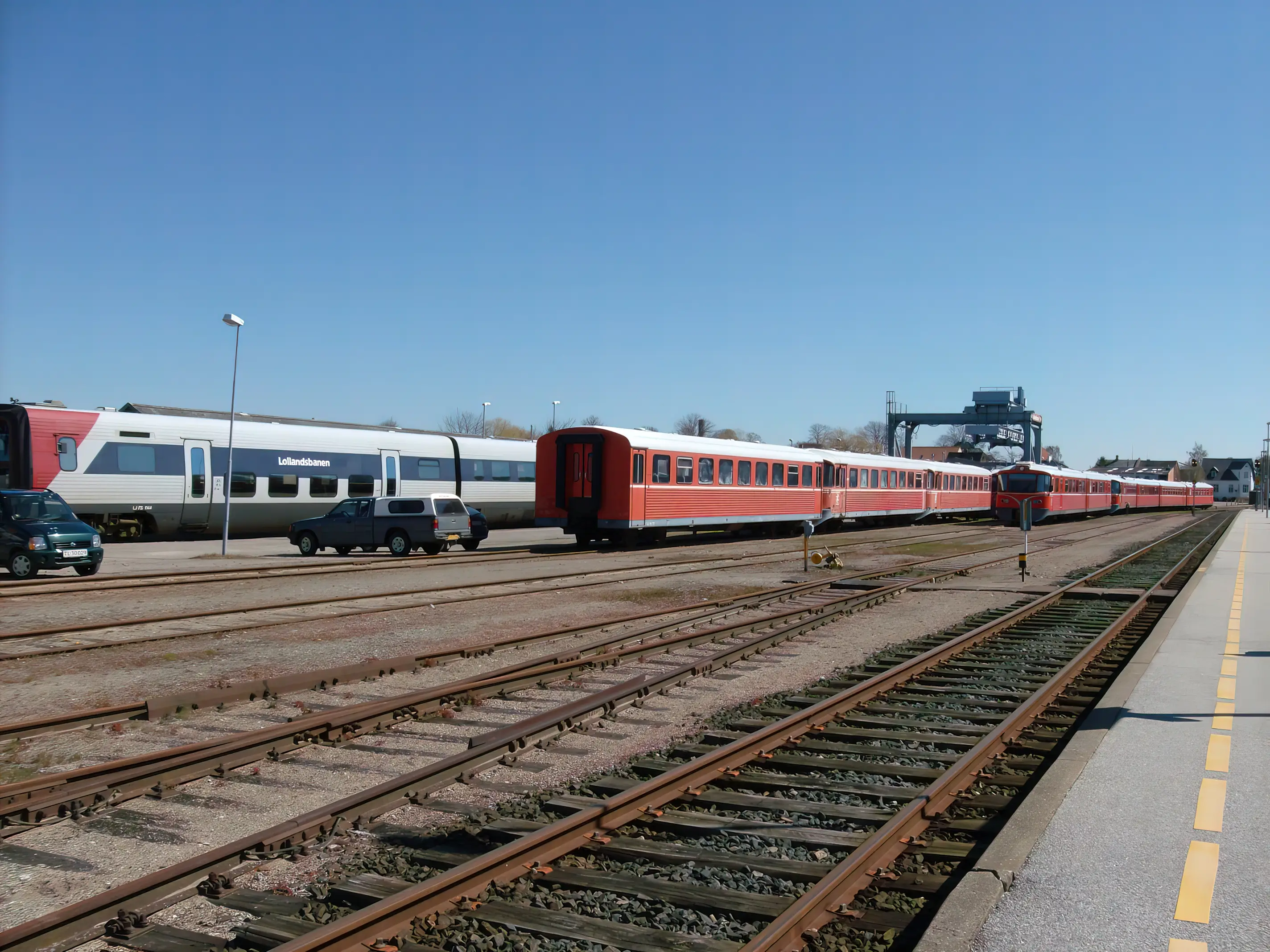 Billede af Nakskov Station.