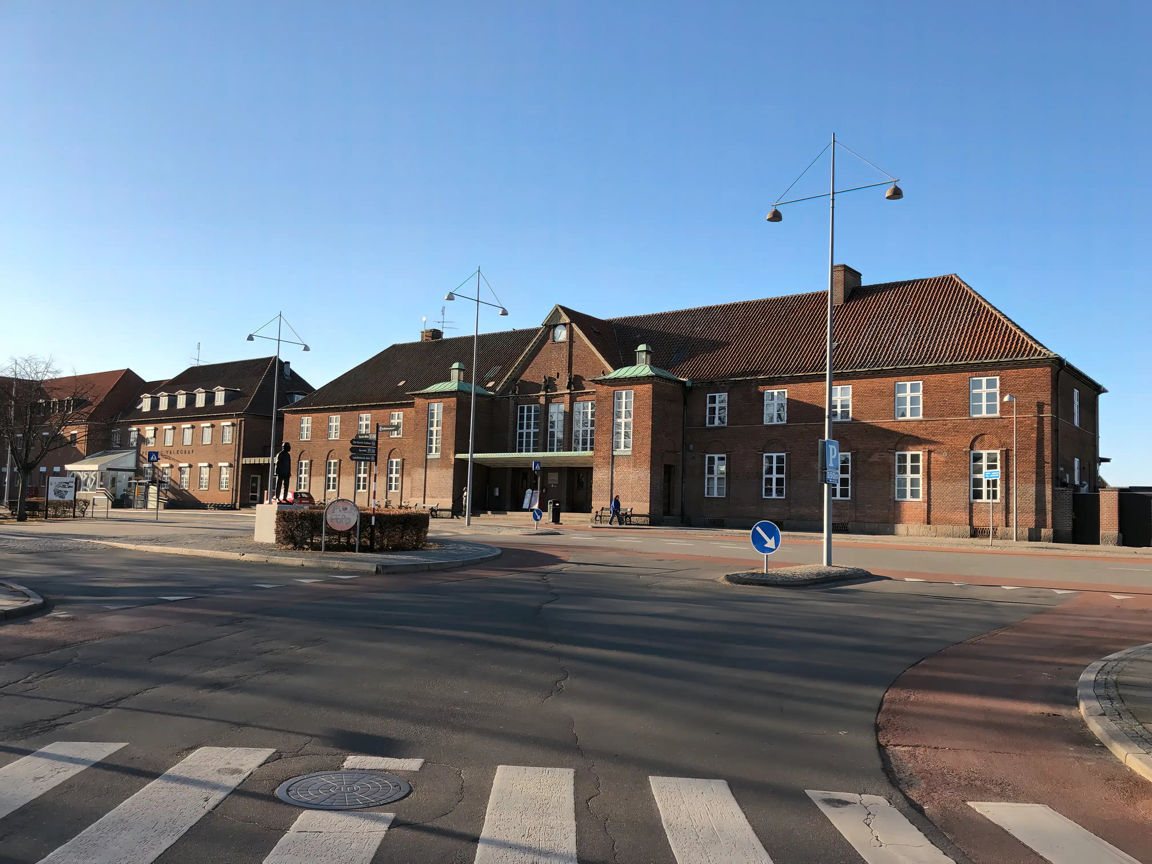 Billede af Nakskov Station.