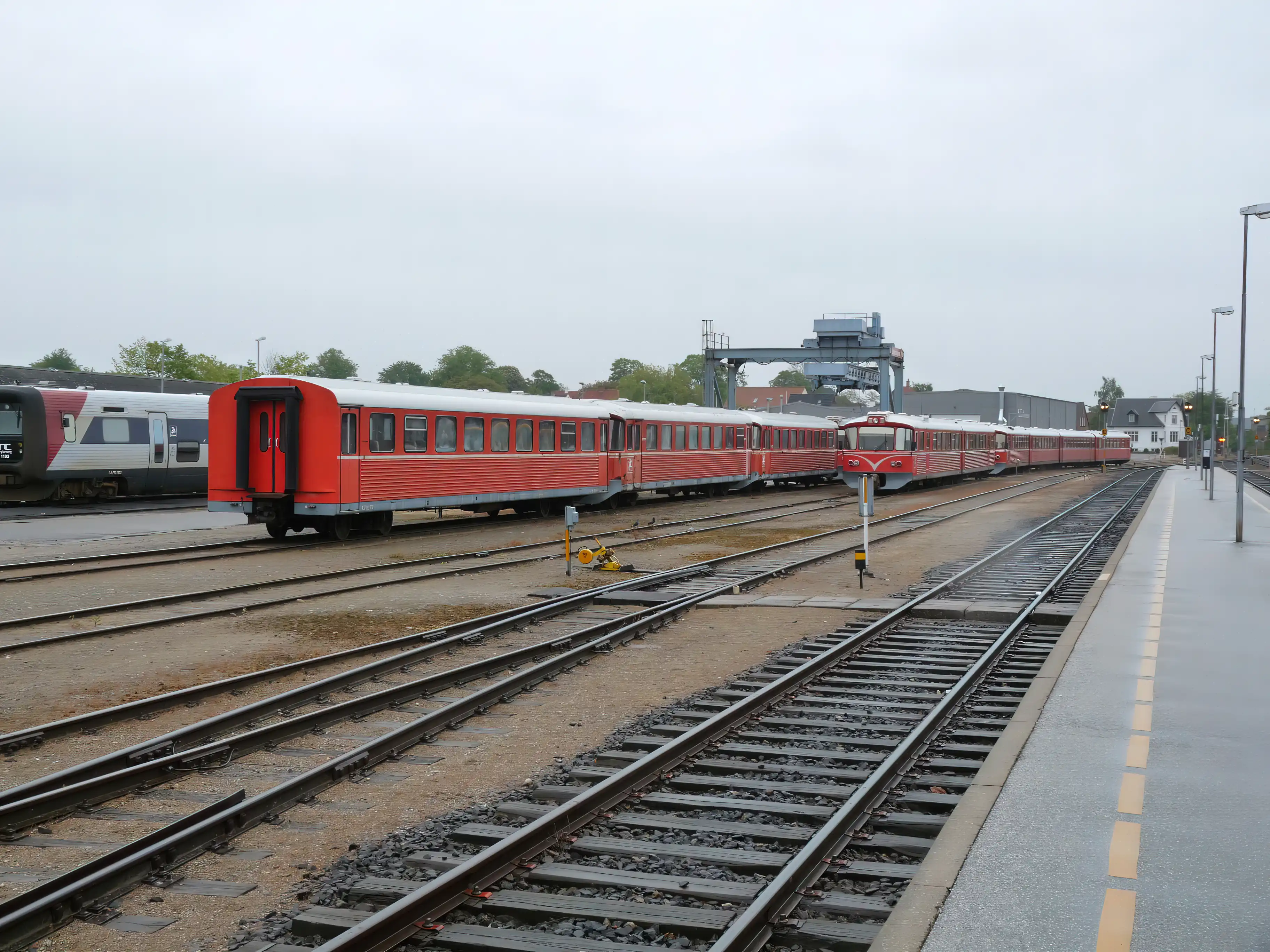 Billede af Nakskov Station.