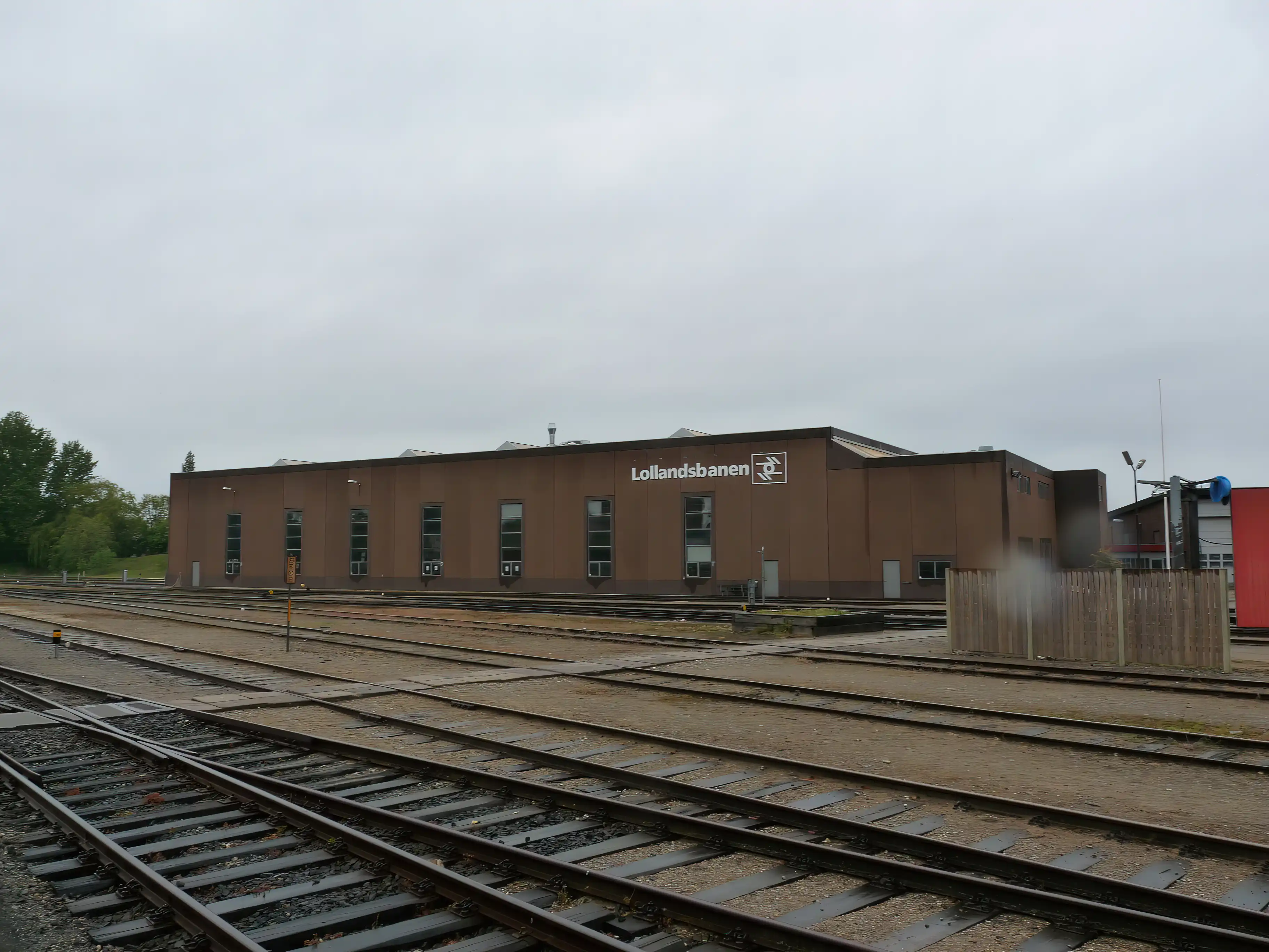 Billede af Nakskov Station.