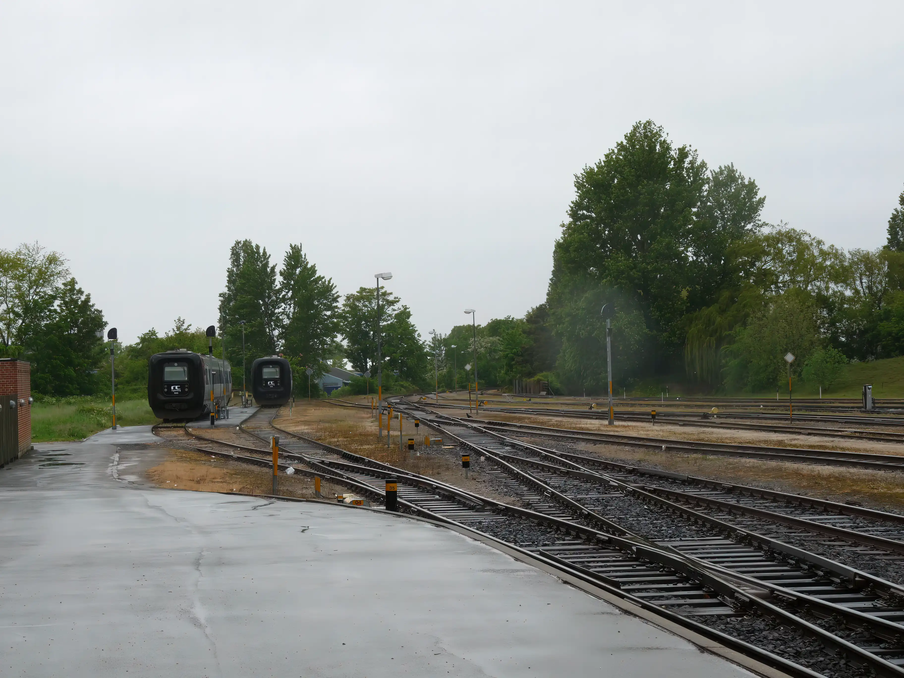 Billede af Nakskov Station.