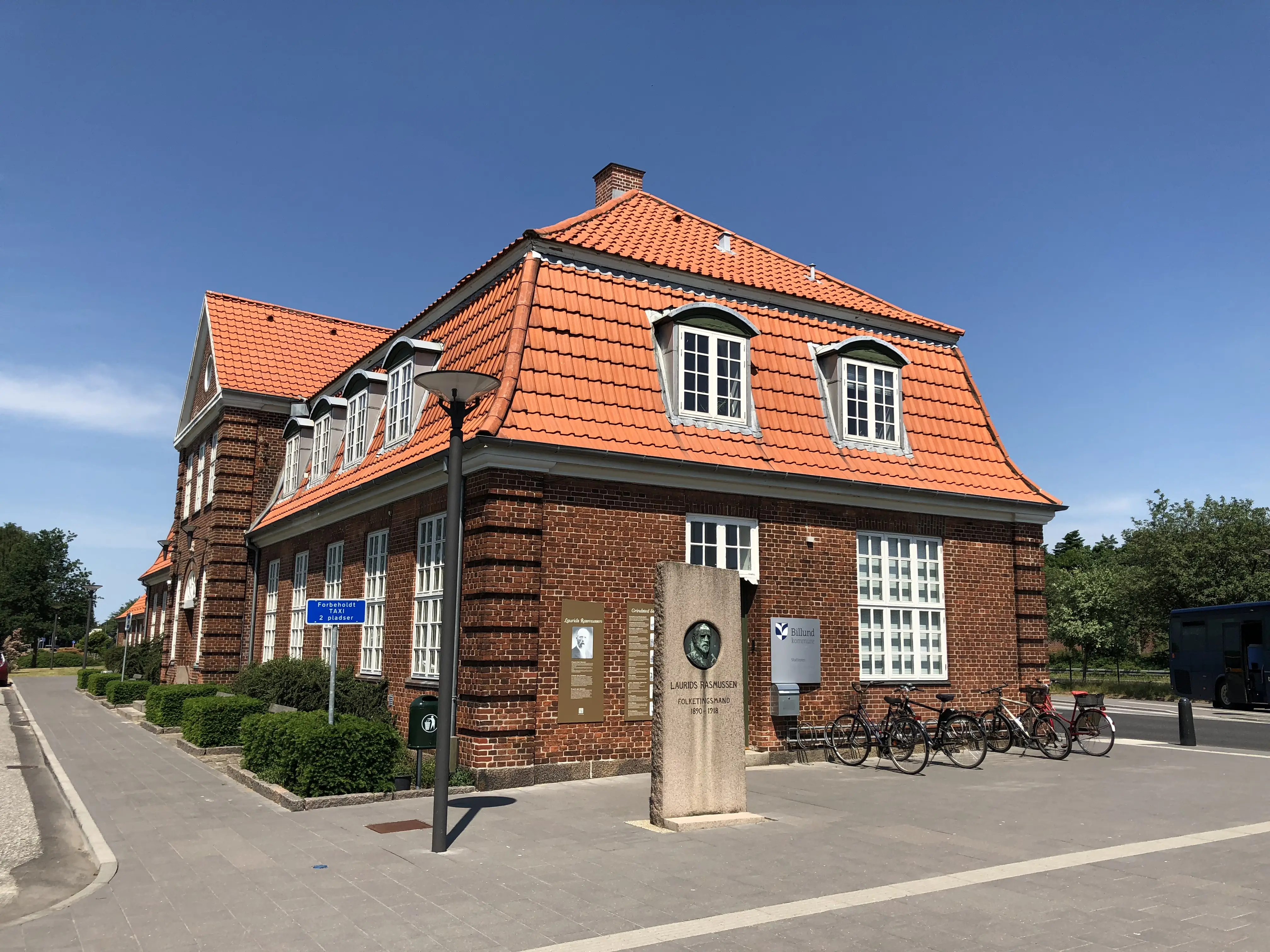 Billede af Grindsted Station.