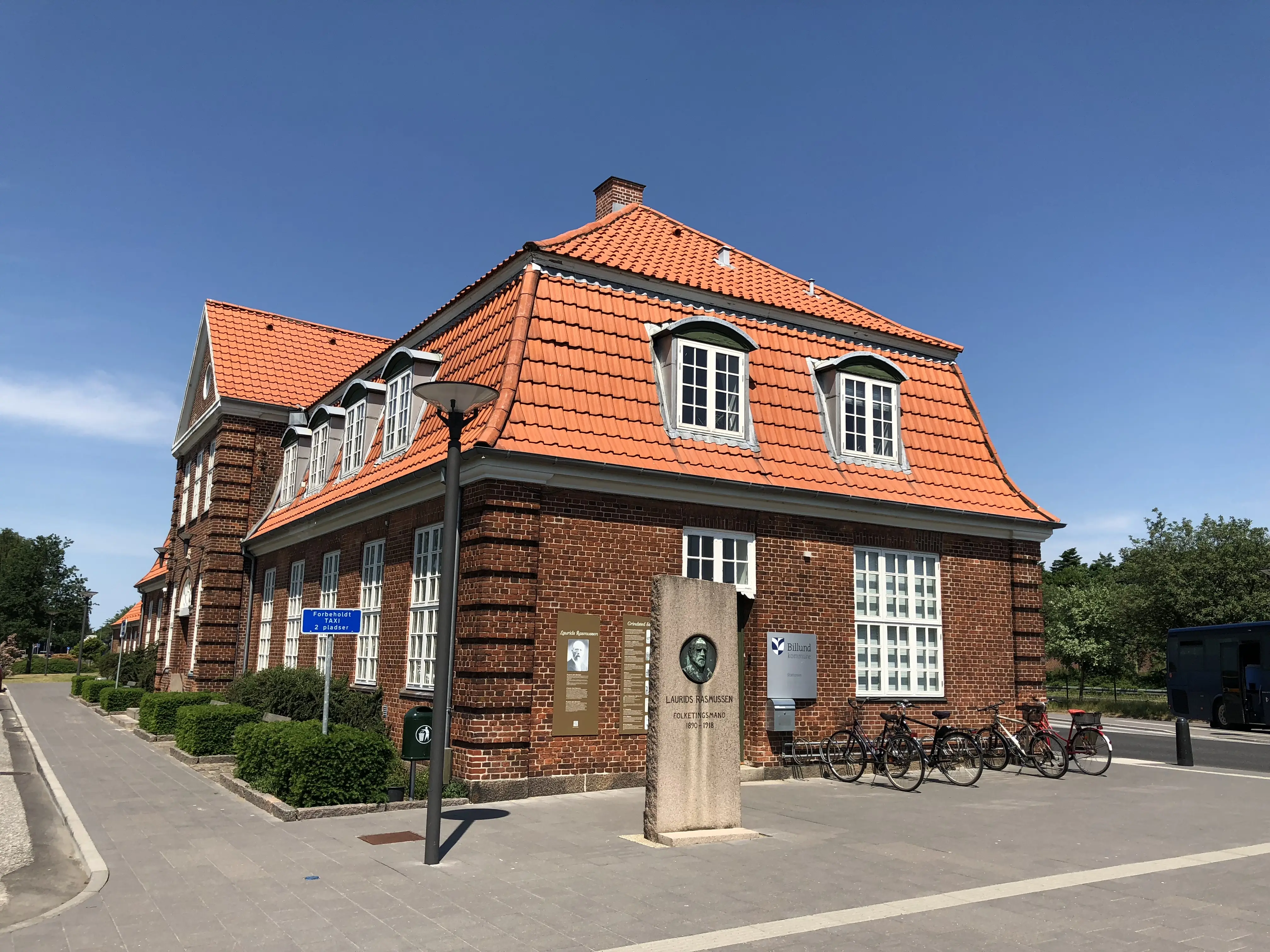 Billede af Grindsted Station.