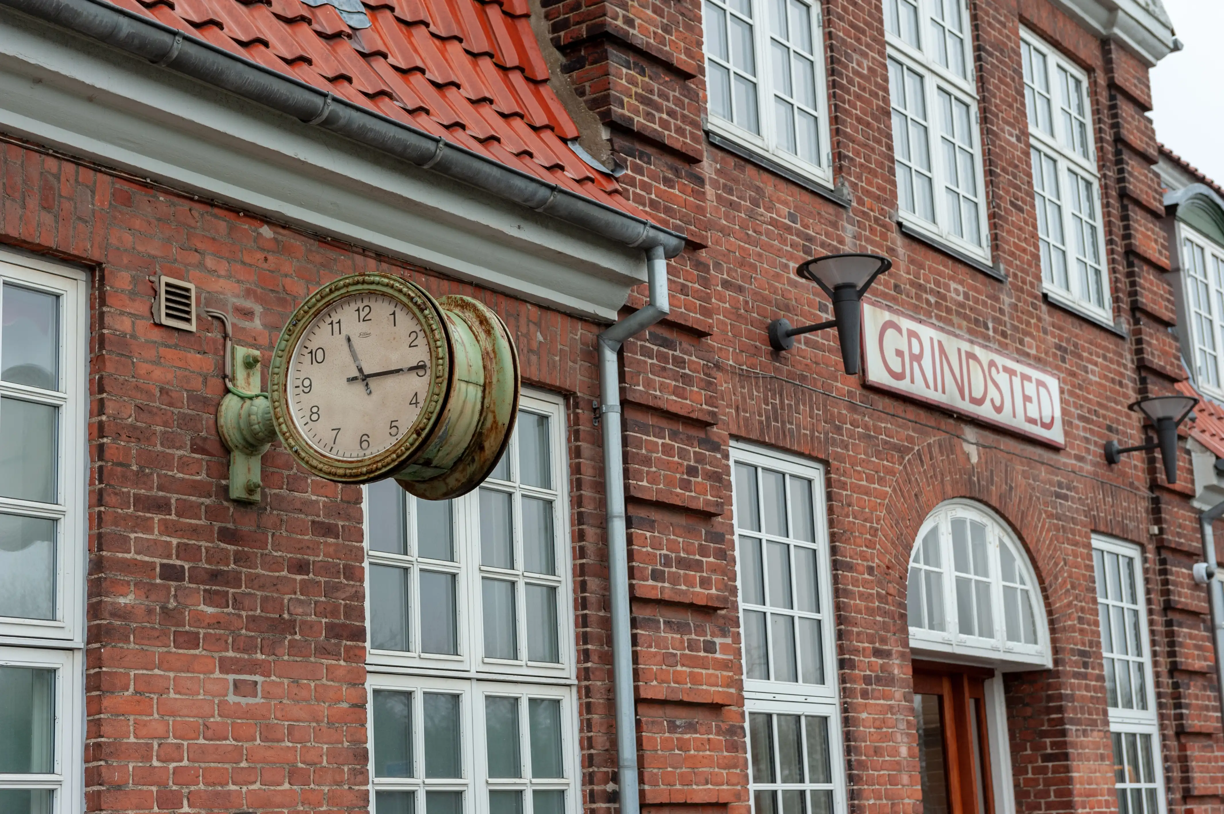 Billede af Grindsted Station.