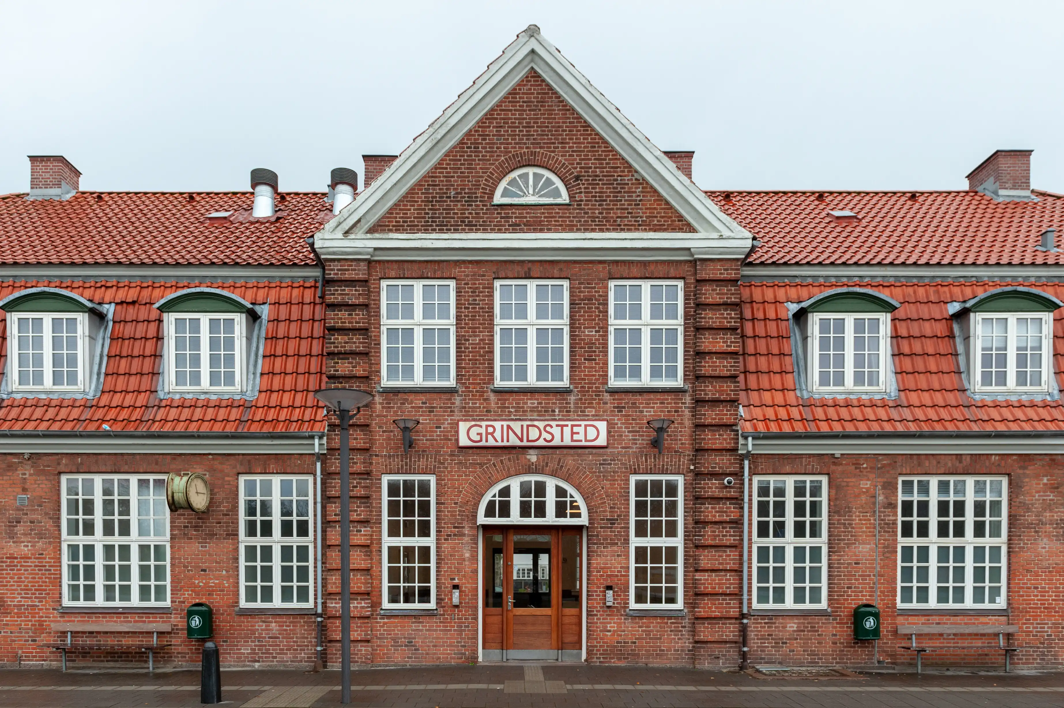 Billede af Grindsted Station.