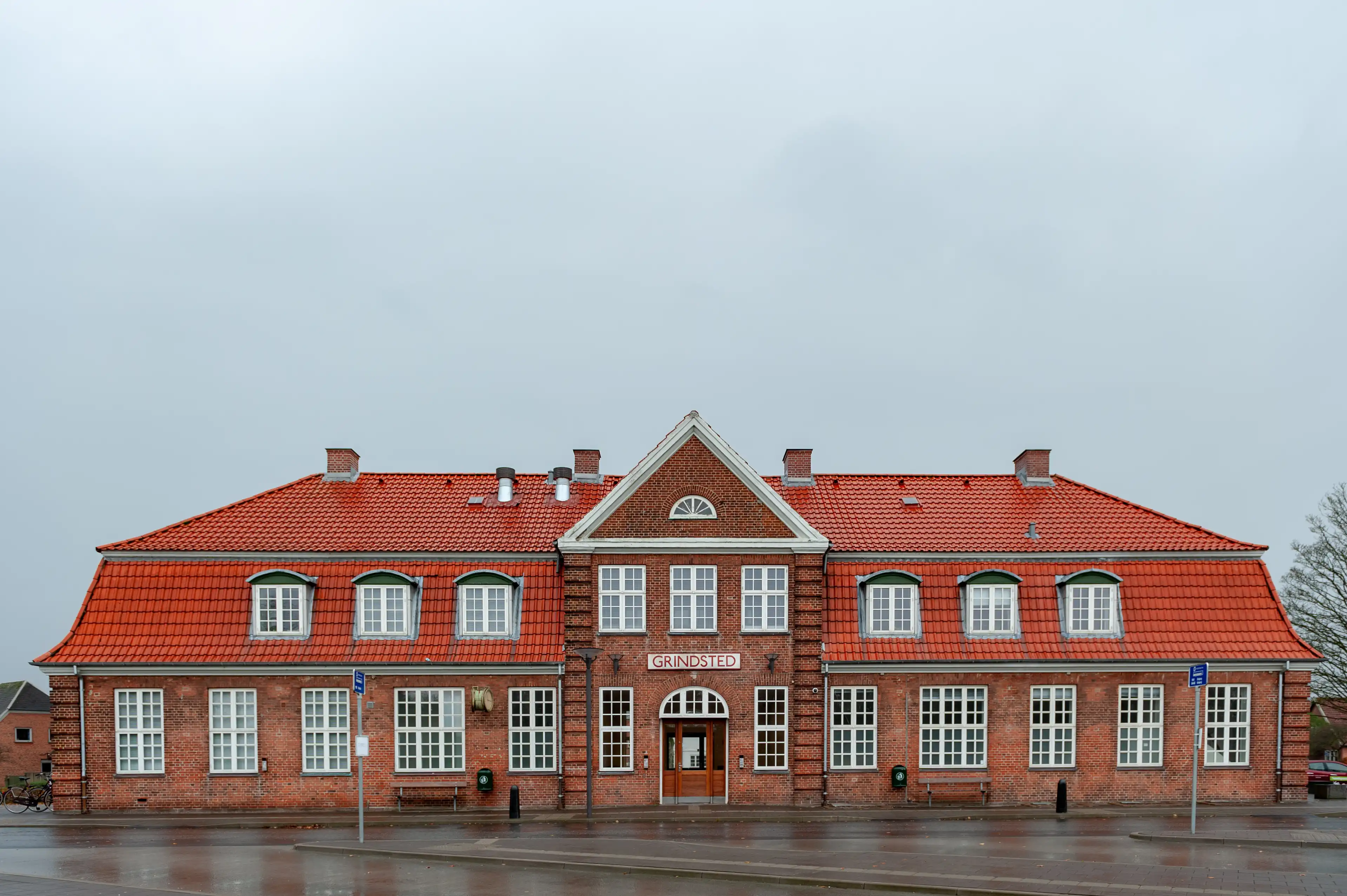 Billede af Grindsted Station.