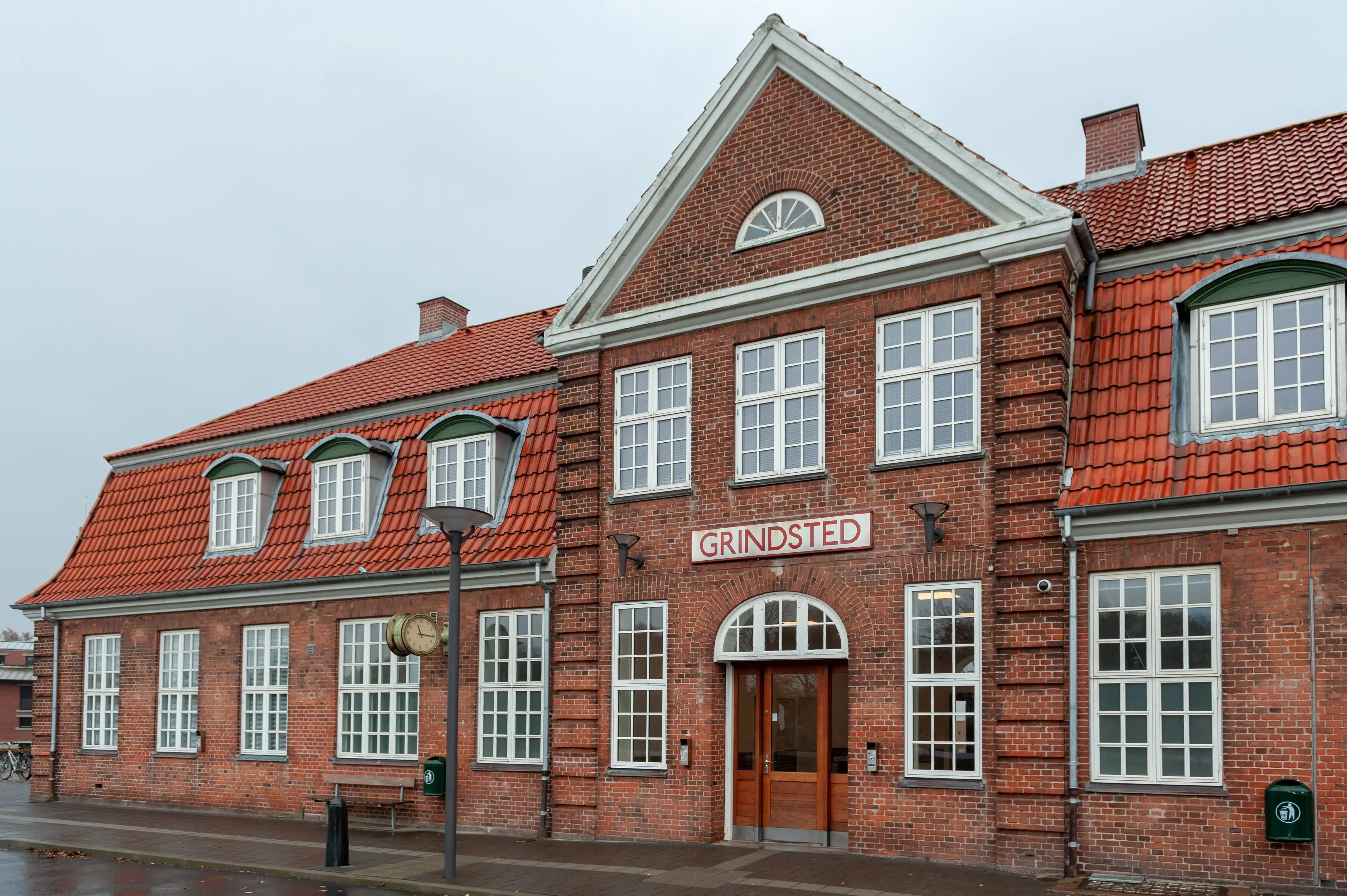 Billede af Grindsted Station.