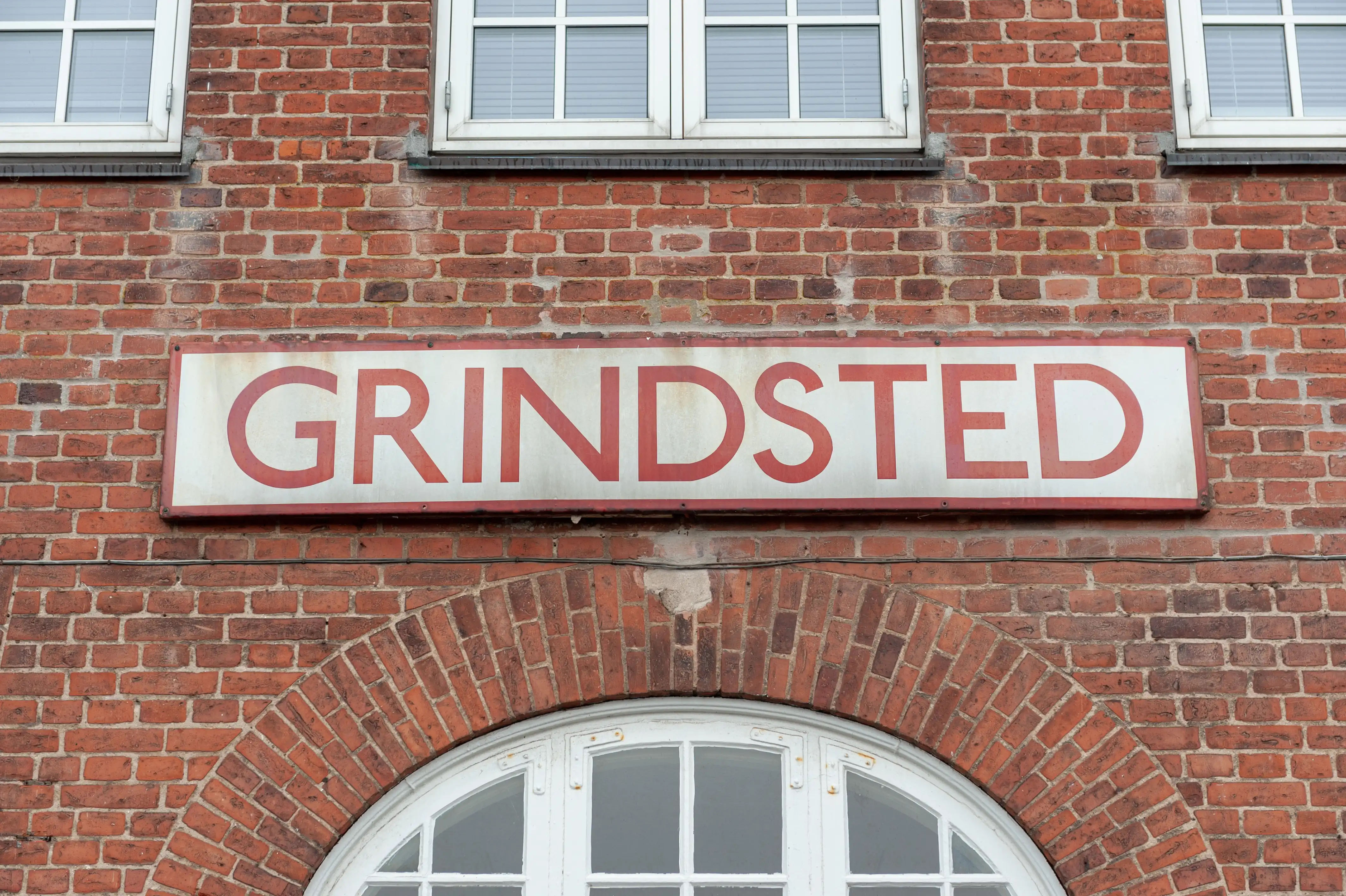 Billede af Grindsted Station.