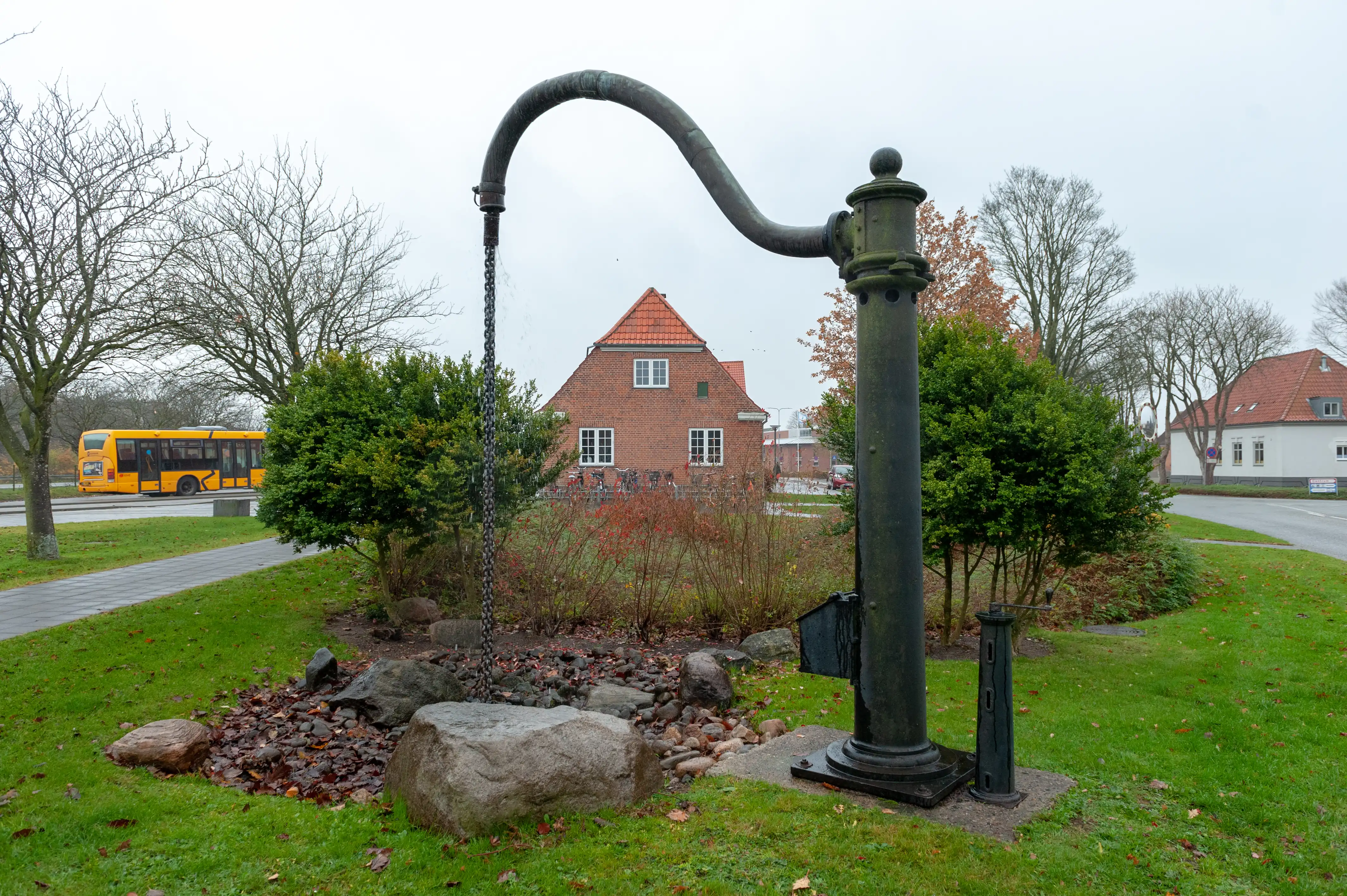 Billede af Grindsted Station.