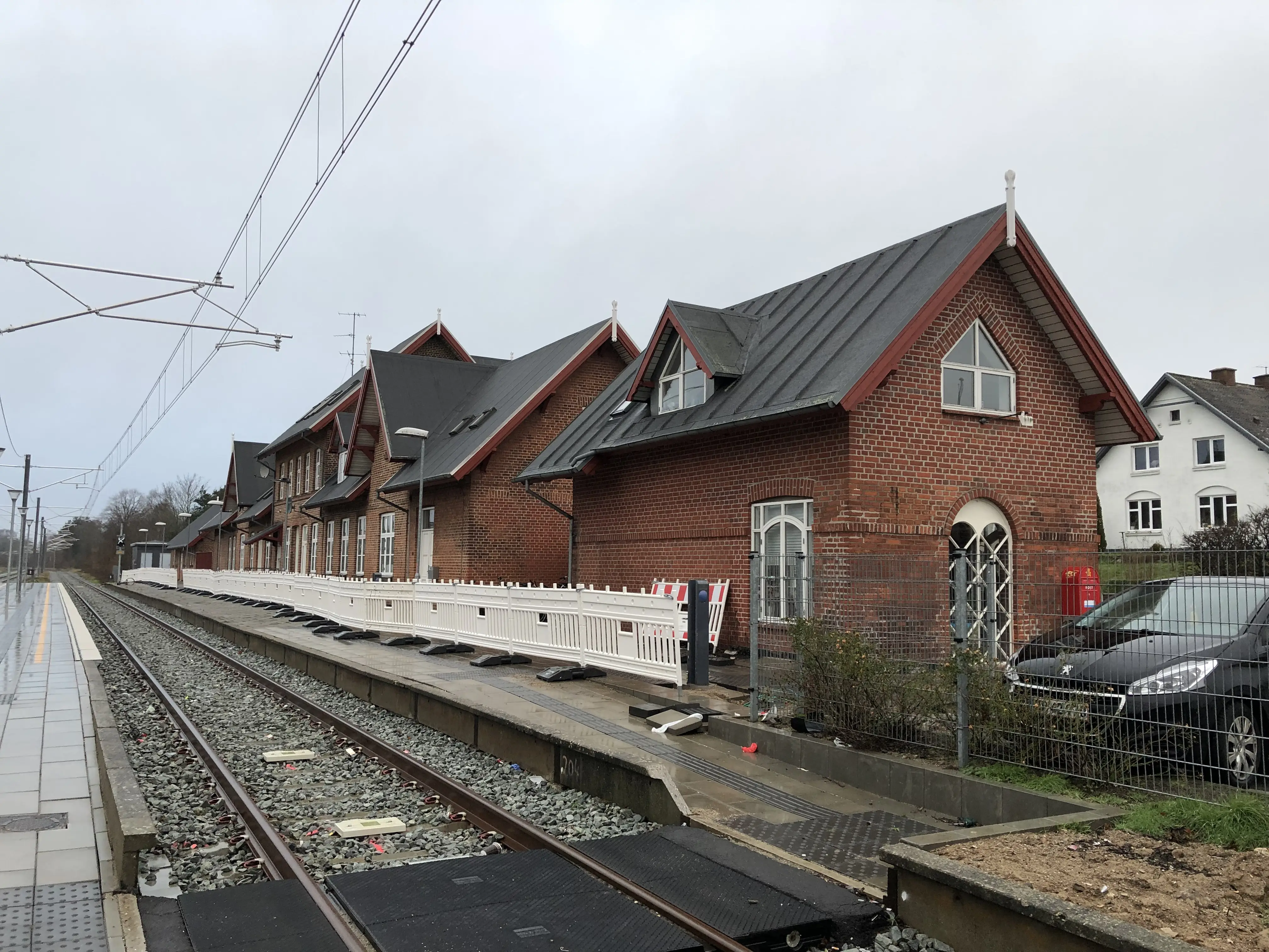 Billede af Ryomgård Station. Billede af Ryomgård Station.