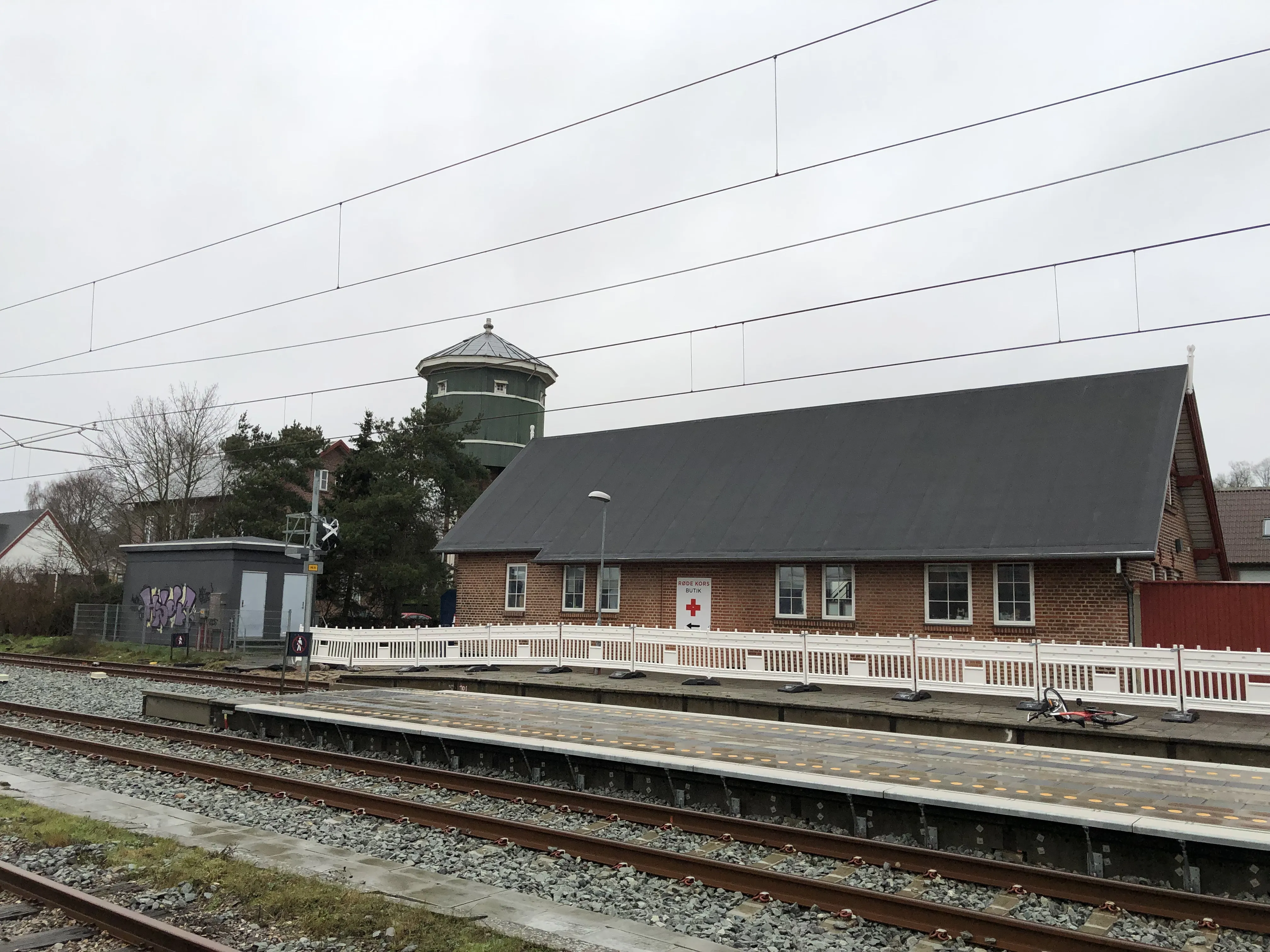 Billede af Ryomgård Station. Billede af Ryomgård Station.