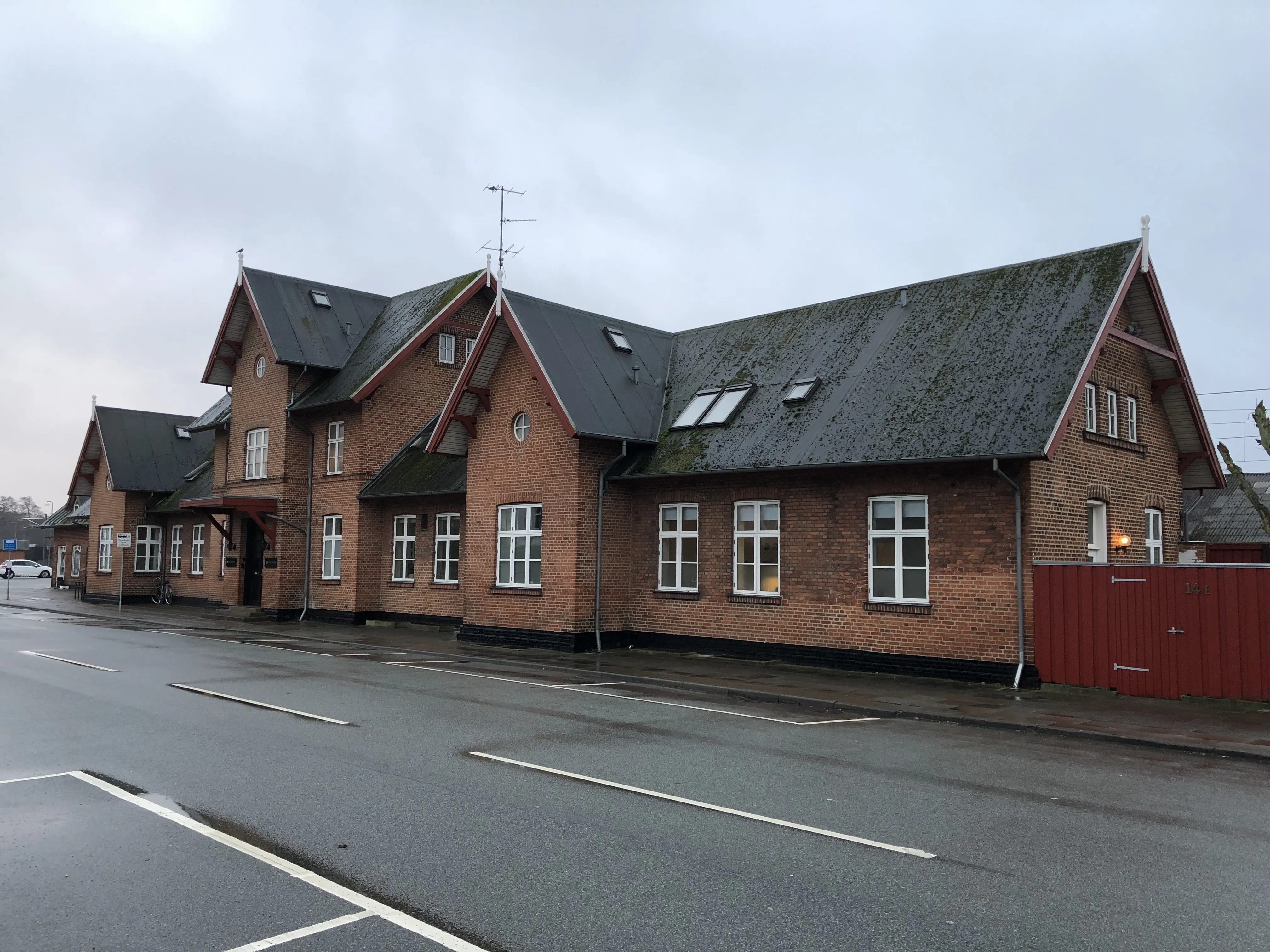 Billede af Ryomgård Station. Billede af Ryomgård Station.