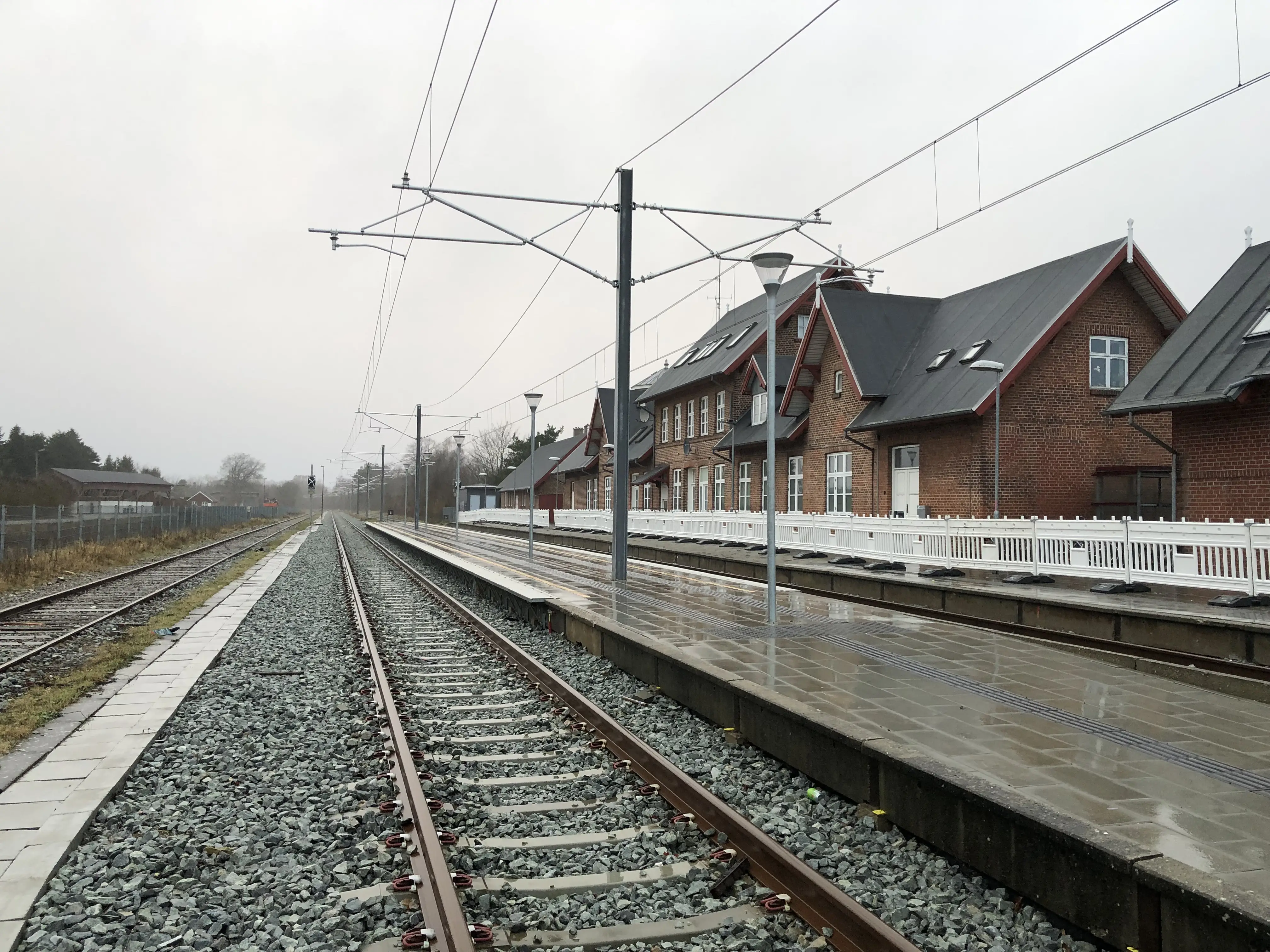 Billede af Ryomgård Station. Billede af Ryomgård Station.