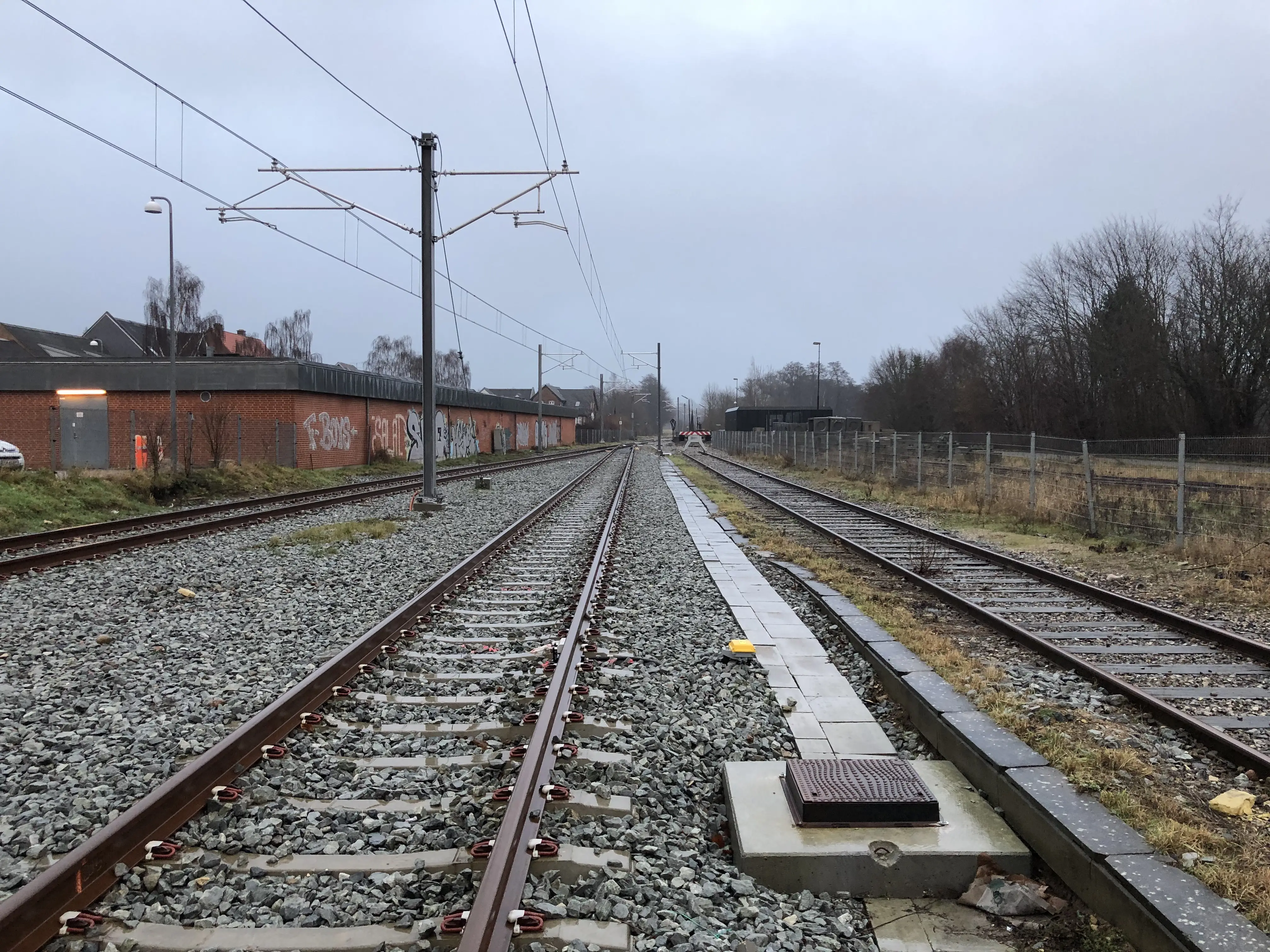 Billede af Ryomgård Station. Billede af Ryomgård Station.