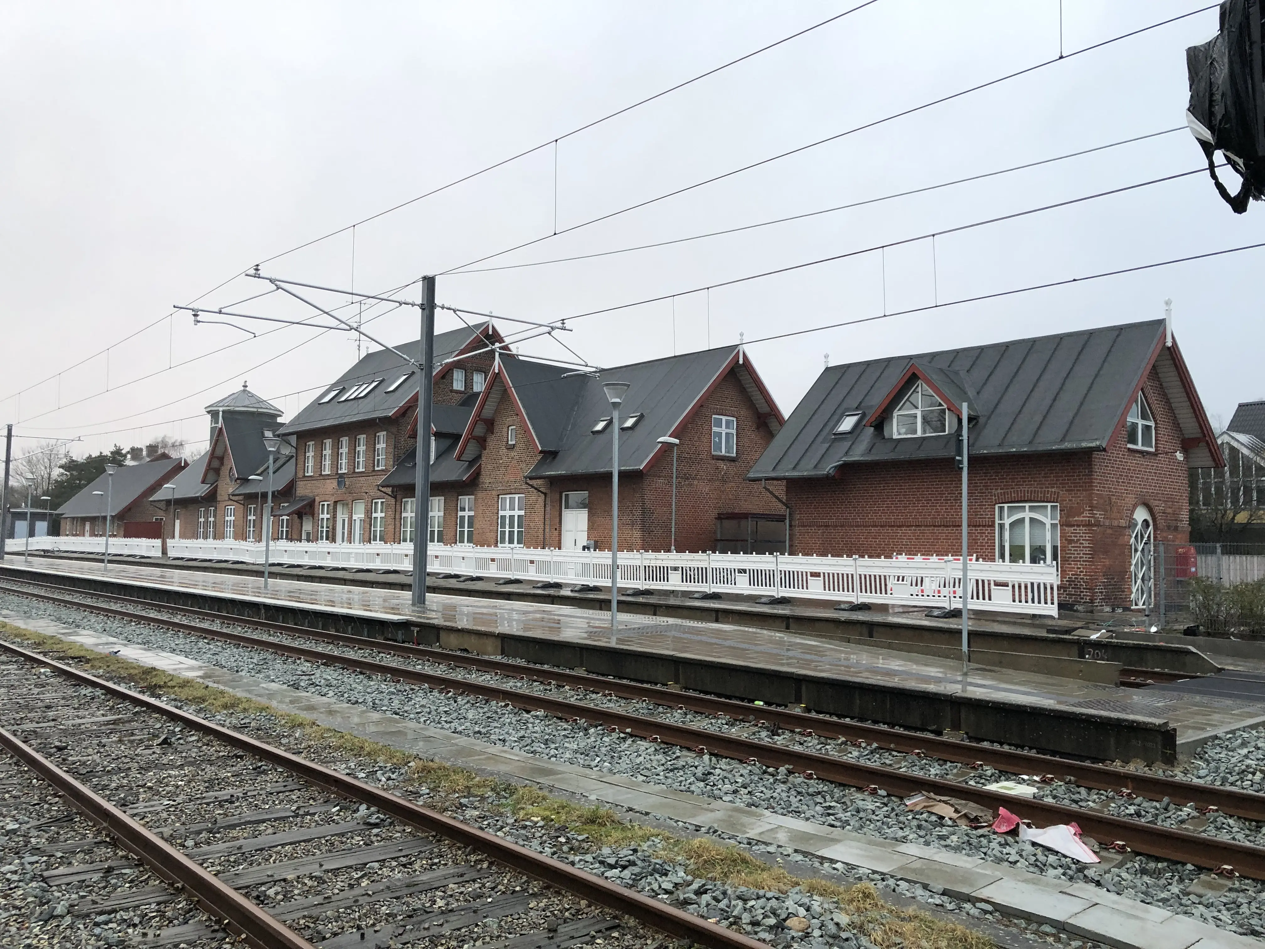 Billede af Ryomgård Station. Billede af Ryomgård Station.