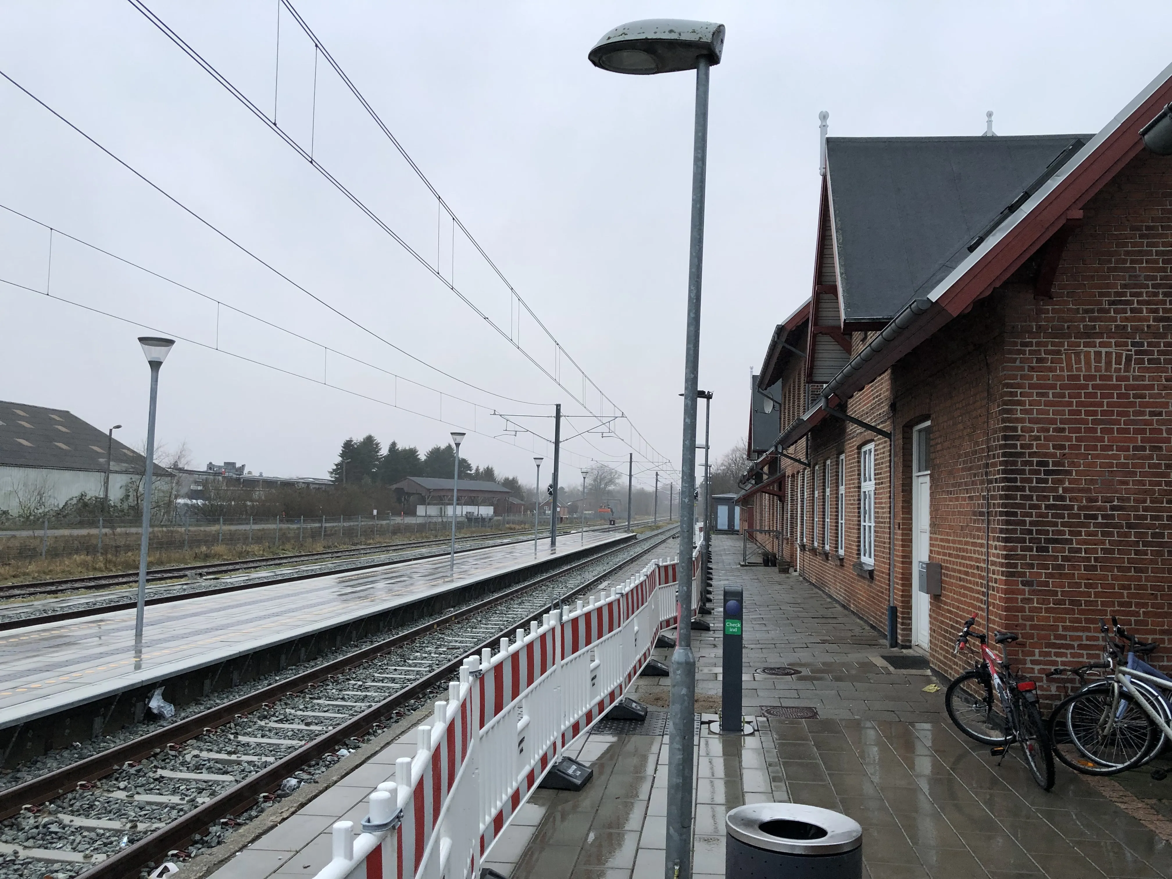 Billede af Ryomgård Station. Billede af Ryomgård Station.